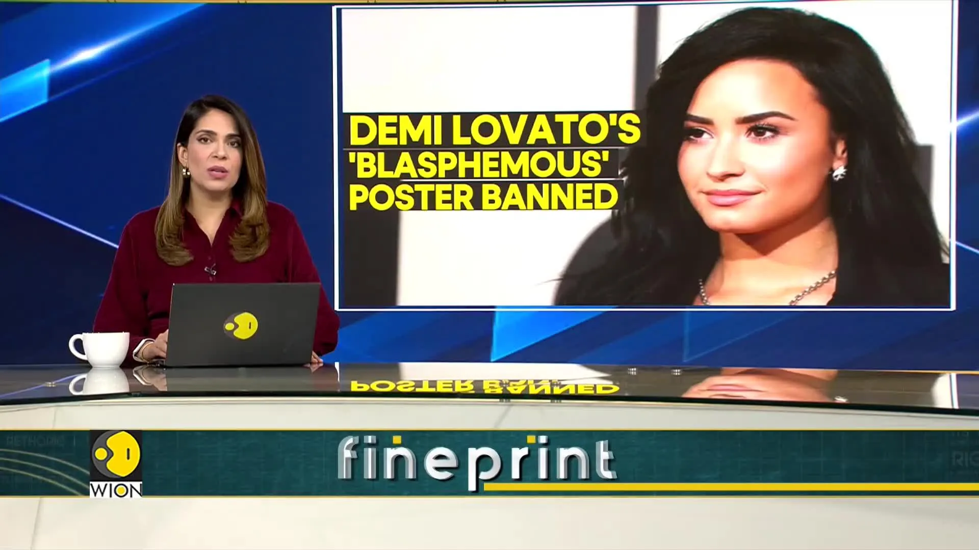 WION Fineprint | Singer Demi Lovato's new album poster banned in UK