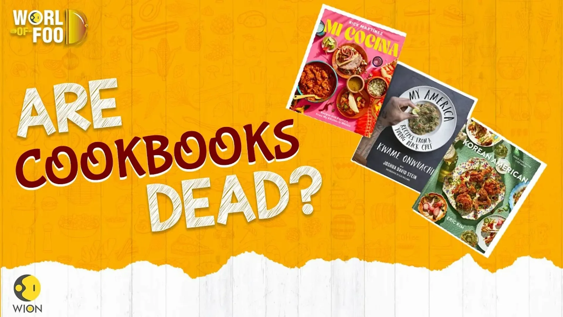 World of Food S2 | Are cookbooks really out of fashion?