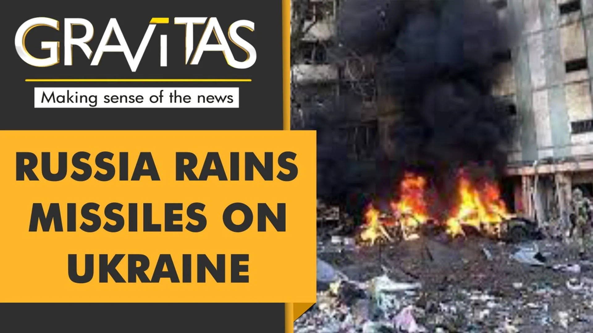 Gravitas: 'They fired 55 Missiles' says Ukraine on air raids