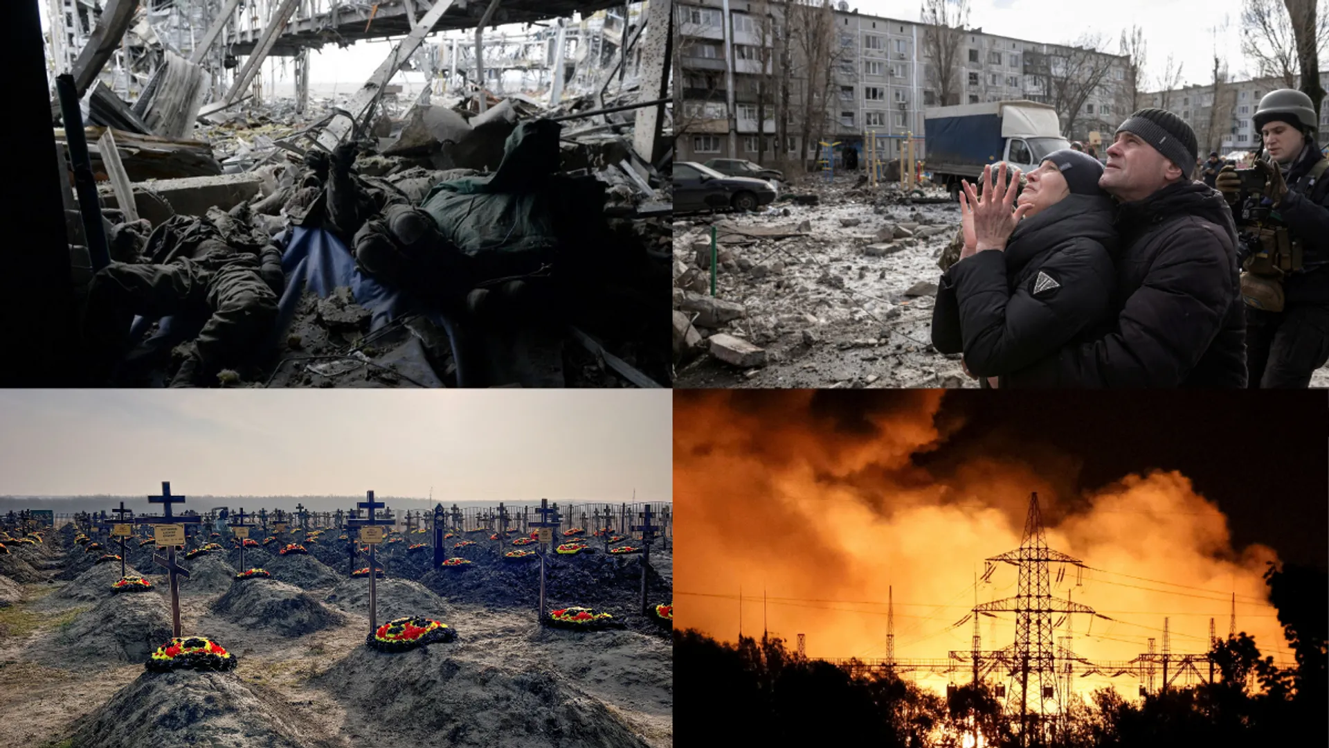 In Pics | Death, destruction and dying hope. How Ukraine survived one year of Russia's offensives