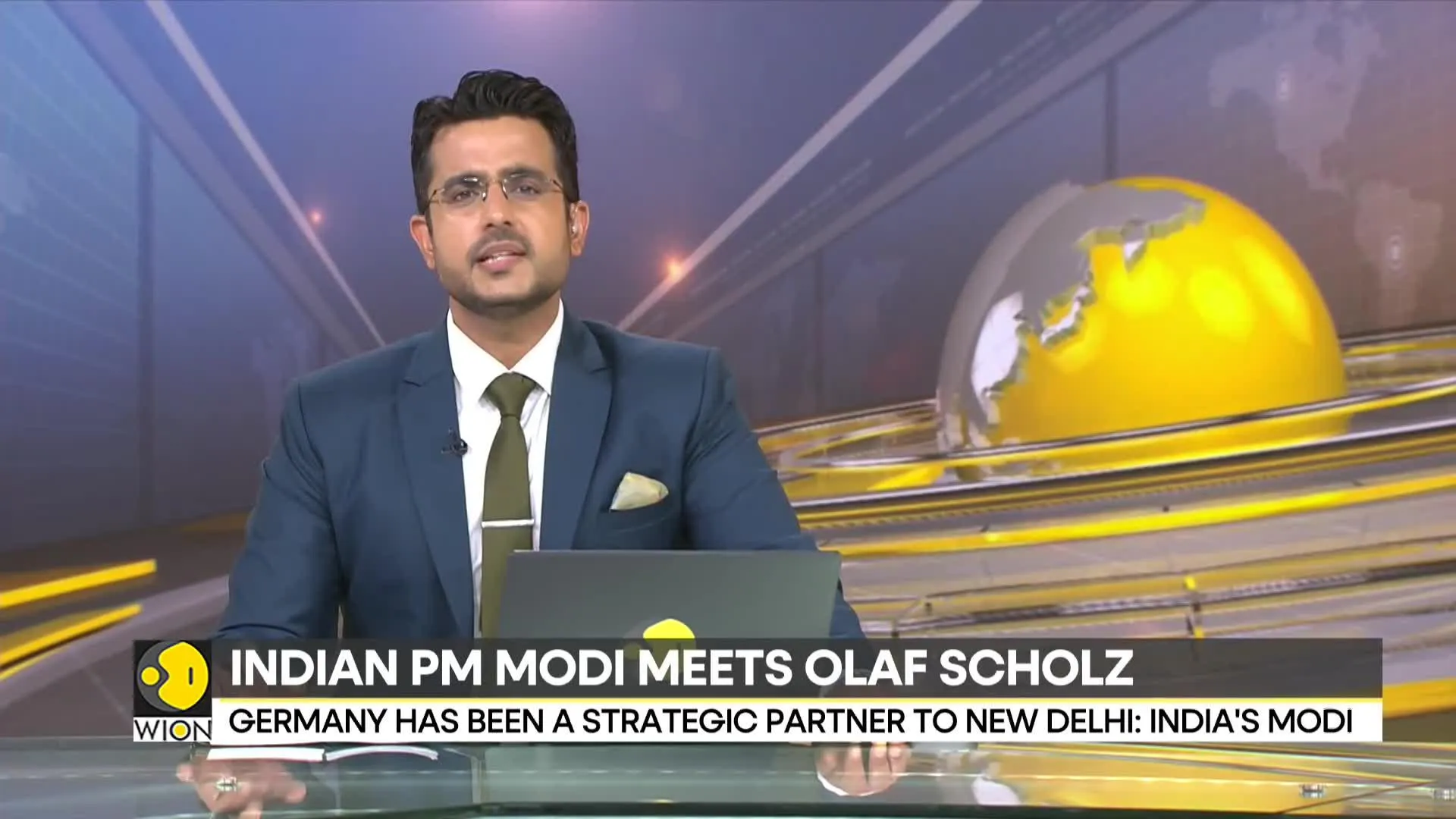 German Chancellor Scholz in India, PM Modi says 'India-Germany share culture & economic relations'