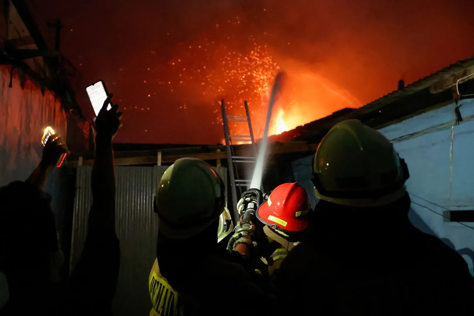 Indonesia: 17 killed, including children, dozens injured in deadly fire at fuel storage depot