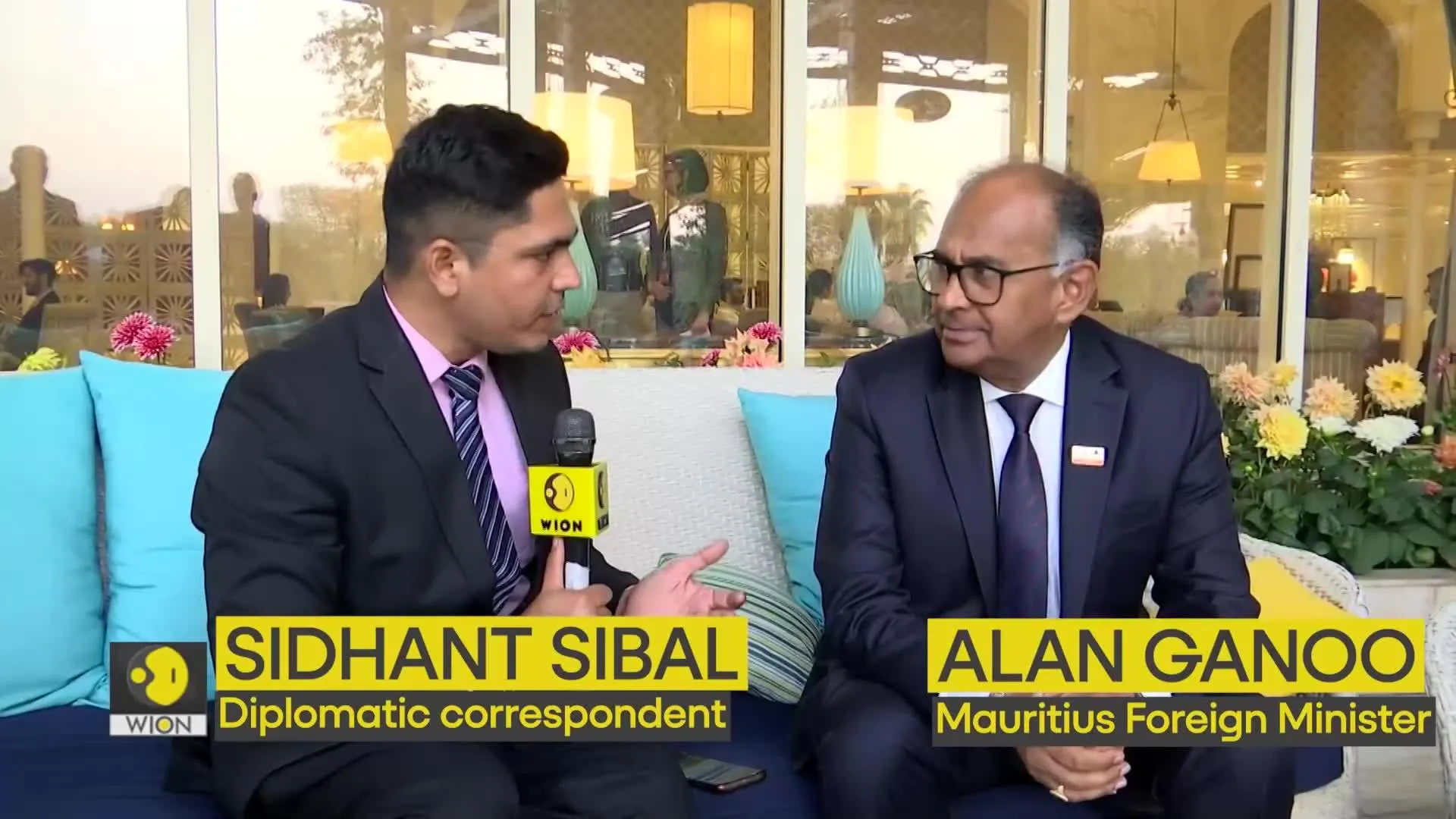 Mauritius Foreign Minister Alan Ganoo in a conversation with WION on India's G20 Presidency