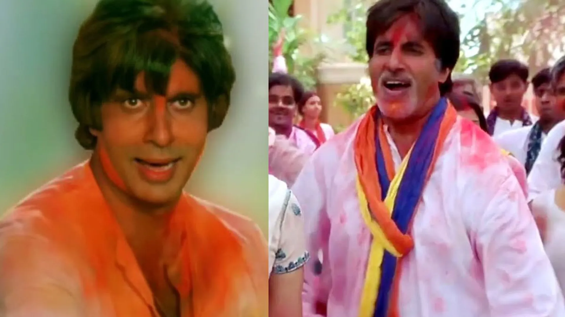 Amitabh Bachchan's tryst with two most iconic Holi songs- 'Rang Barse', 'Holi Khele...'
