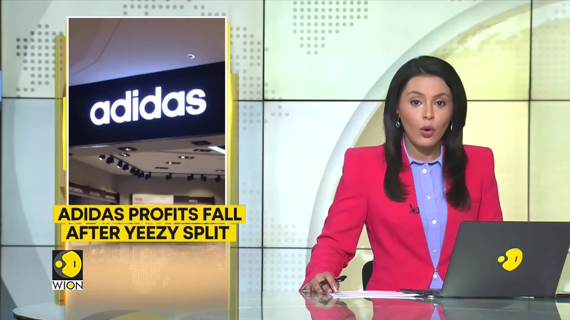 Adidas Profit falls 83% after split with Yeezy