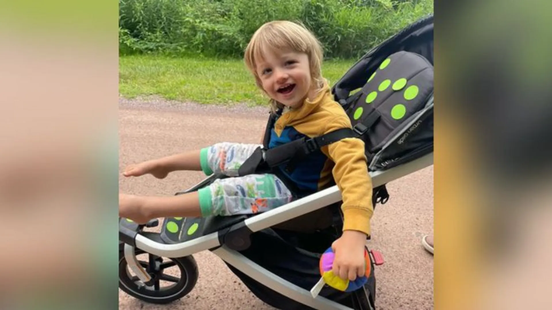 Family battles toddler's neurological disorder that turns infants into 'human time bombs'