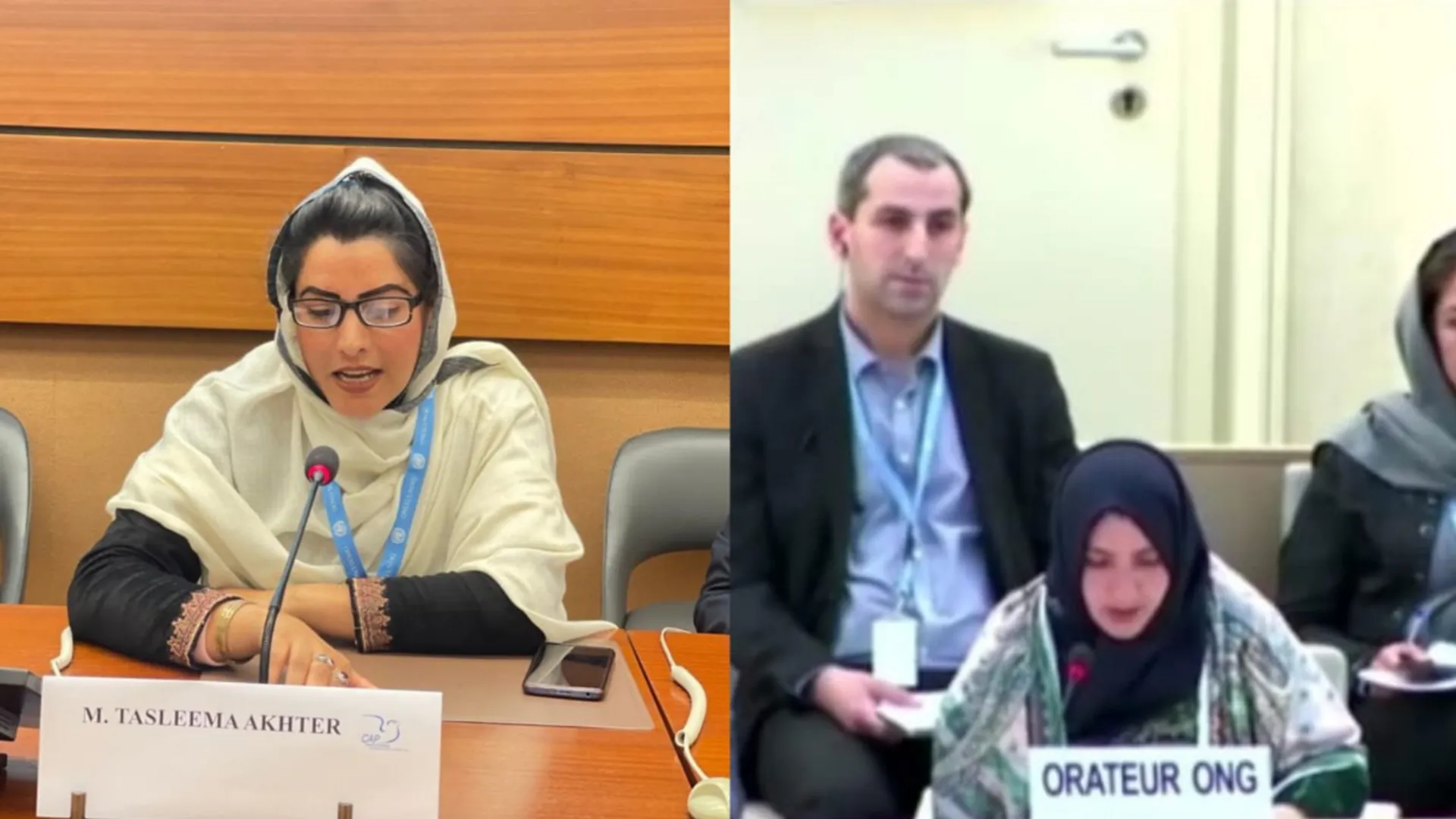 Kashmiri activists raise concerns about hybrid warfare, radicalisation & drug trade at UN Human Rights Council