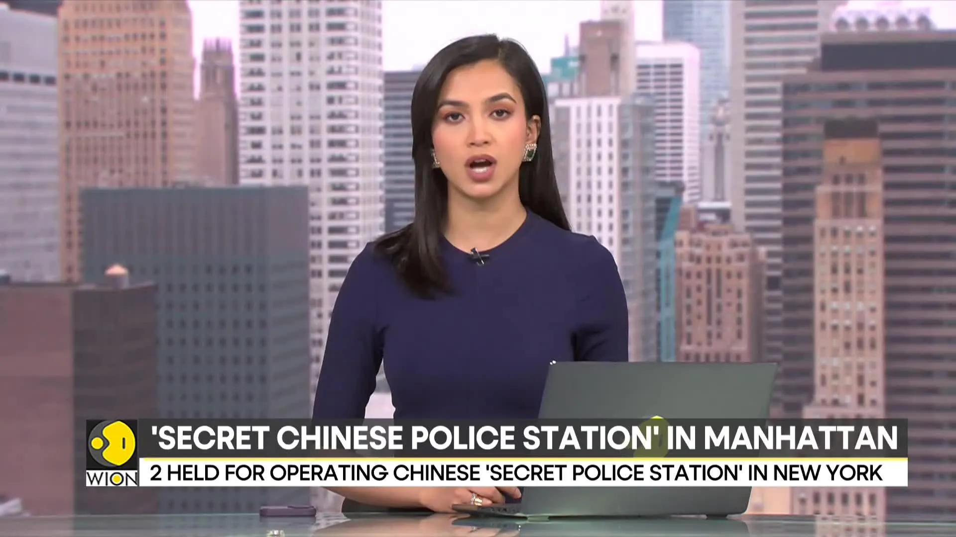 Two held for operating 'secret Chinese police station' in NYC