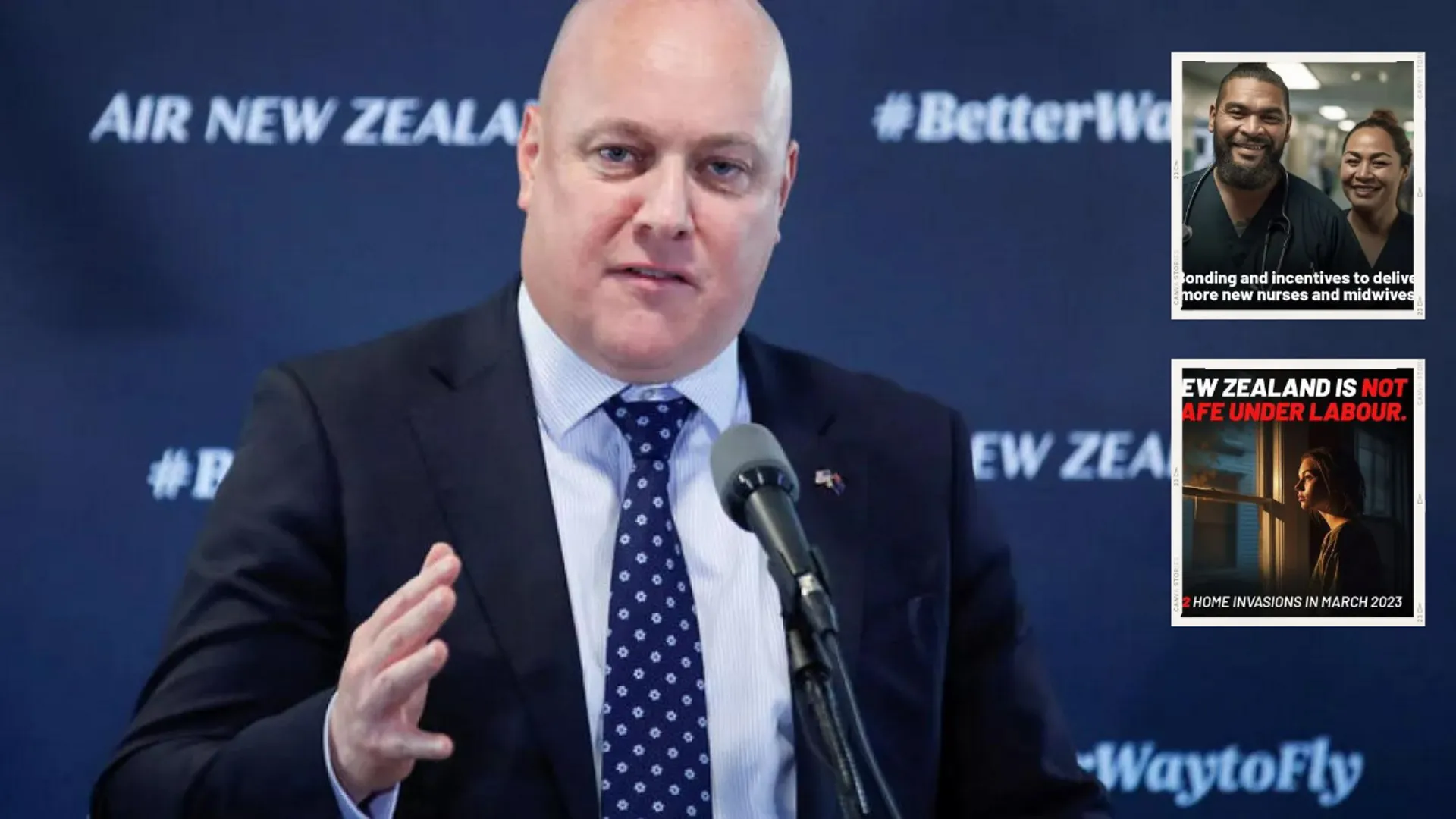 Political party in New Zealand admits to using AI-generated people in attack ads