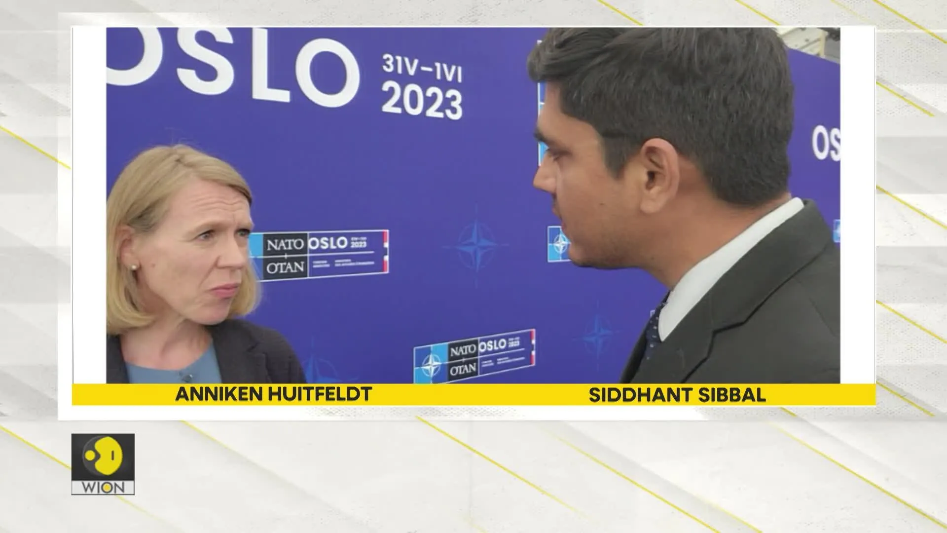 'We stand together in order to defend Ukraine', says Norway FM Anniken Huitfeldt