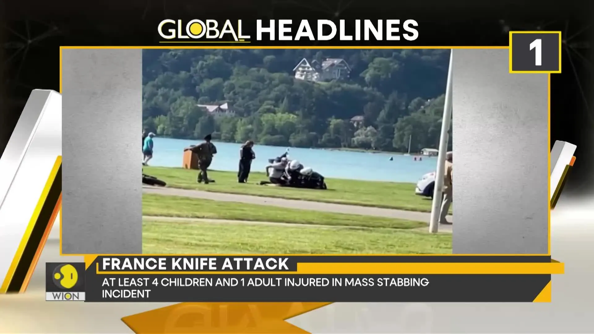 Gravitas Global Headlines: At least 4 children and 1 adult injured in France knife attack