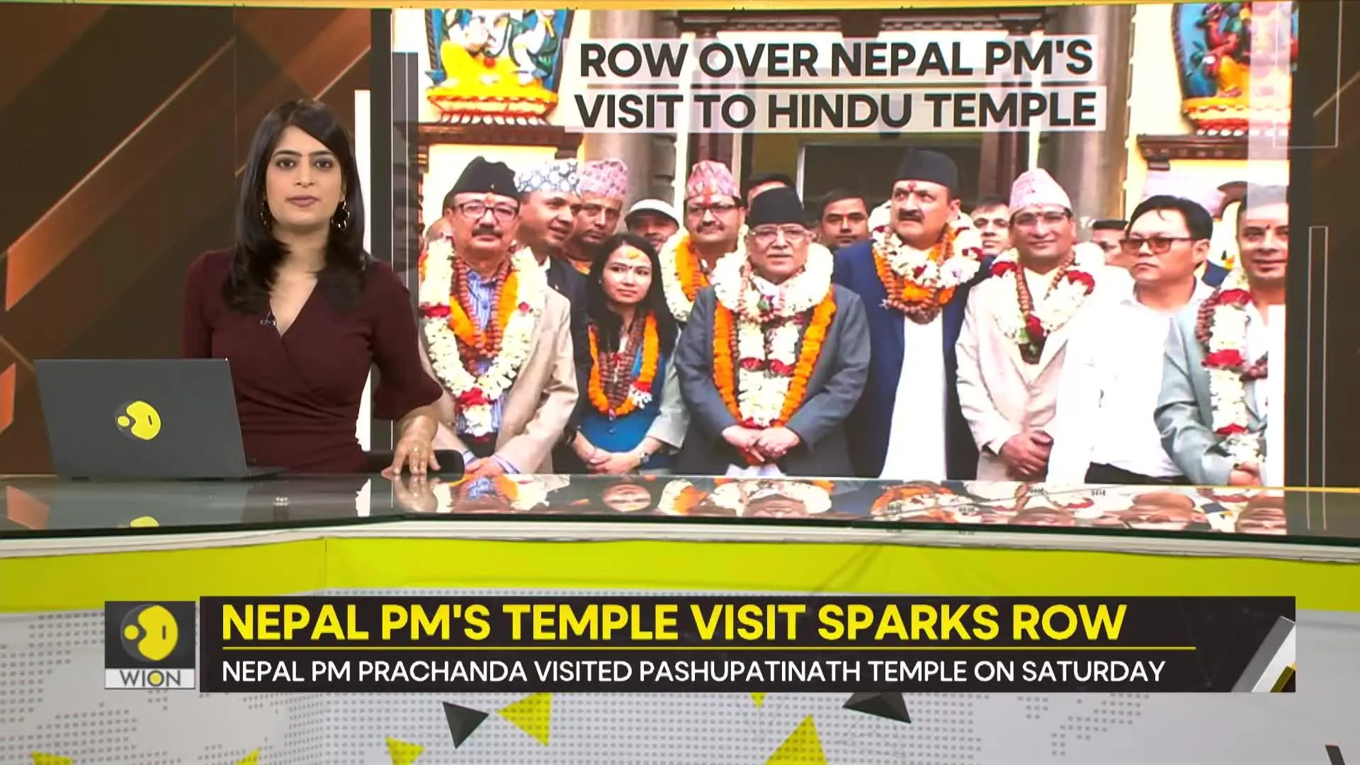 Was the temple visit politically motivated?