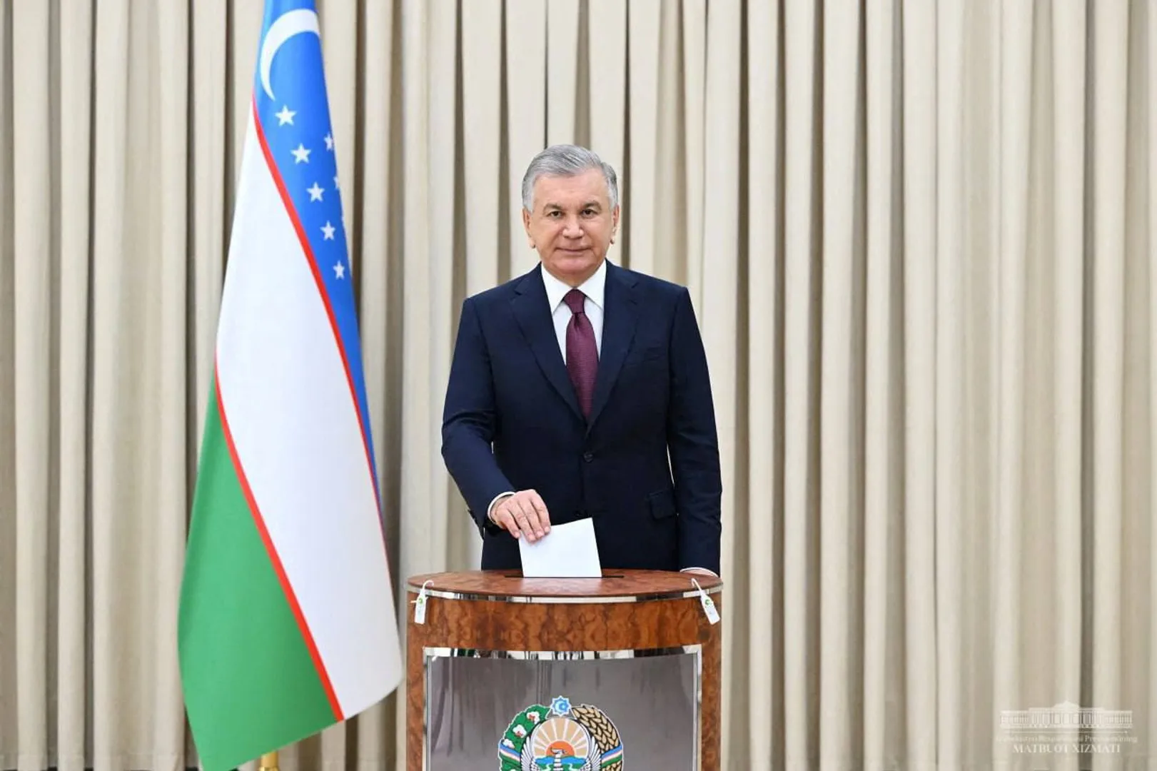 Uzbekistan snap election: President Mirziyoyev re-elected for seven-year term, to be in office until 2030