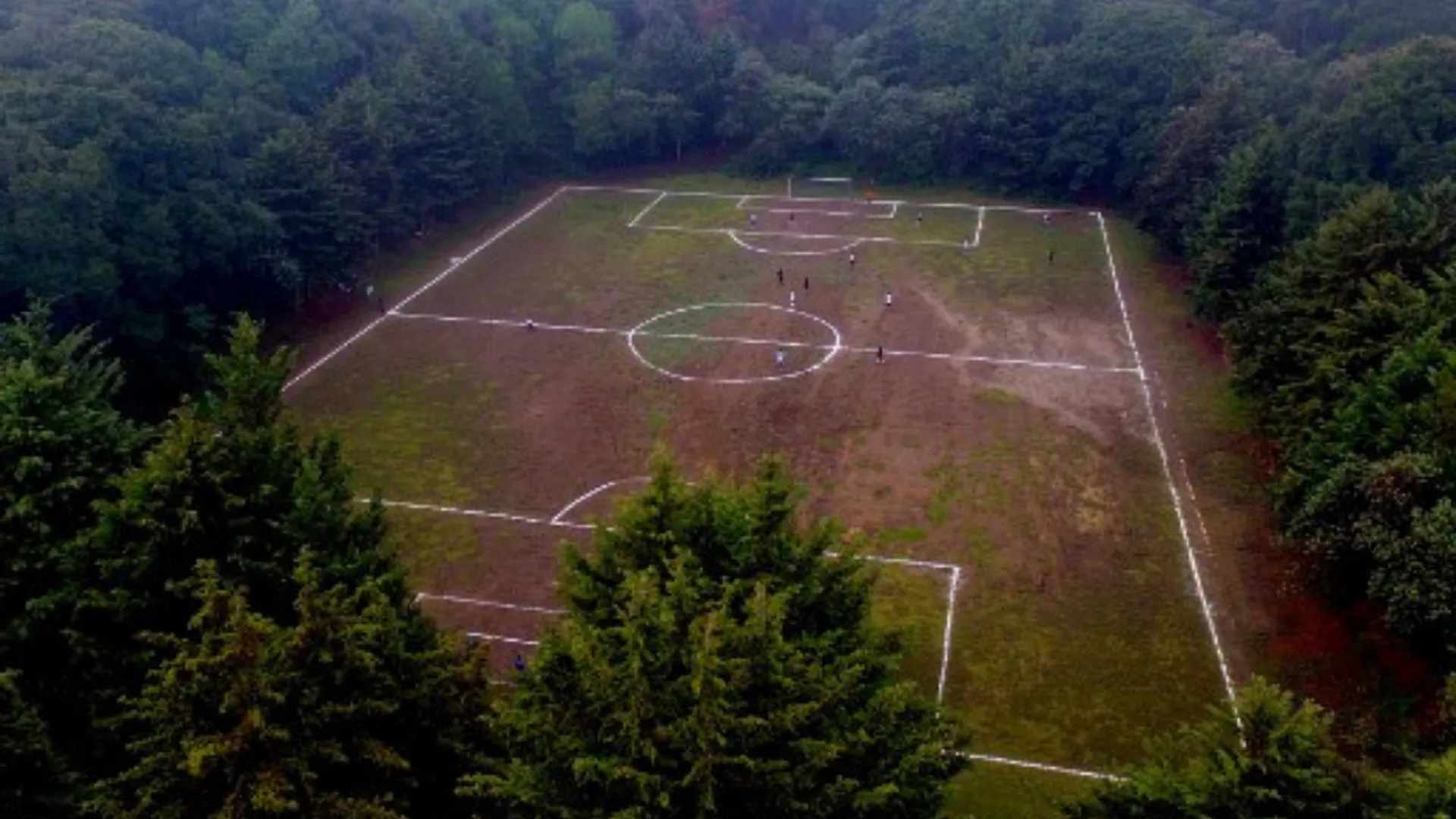Mexican volcano crater home to 'unique' football pitch