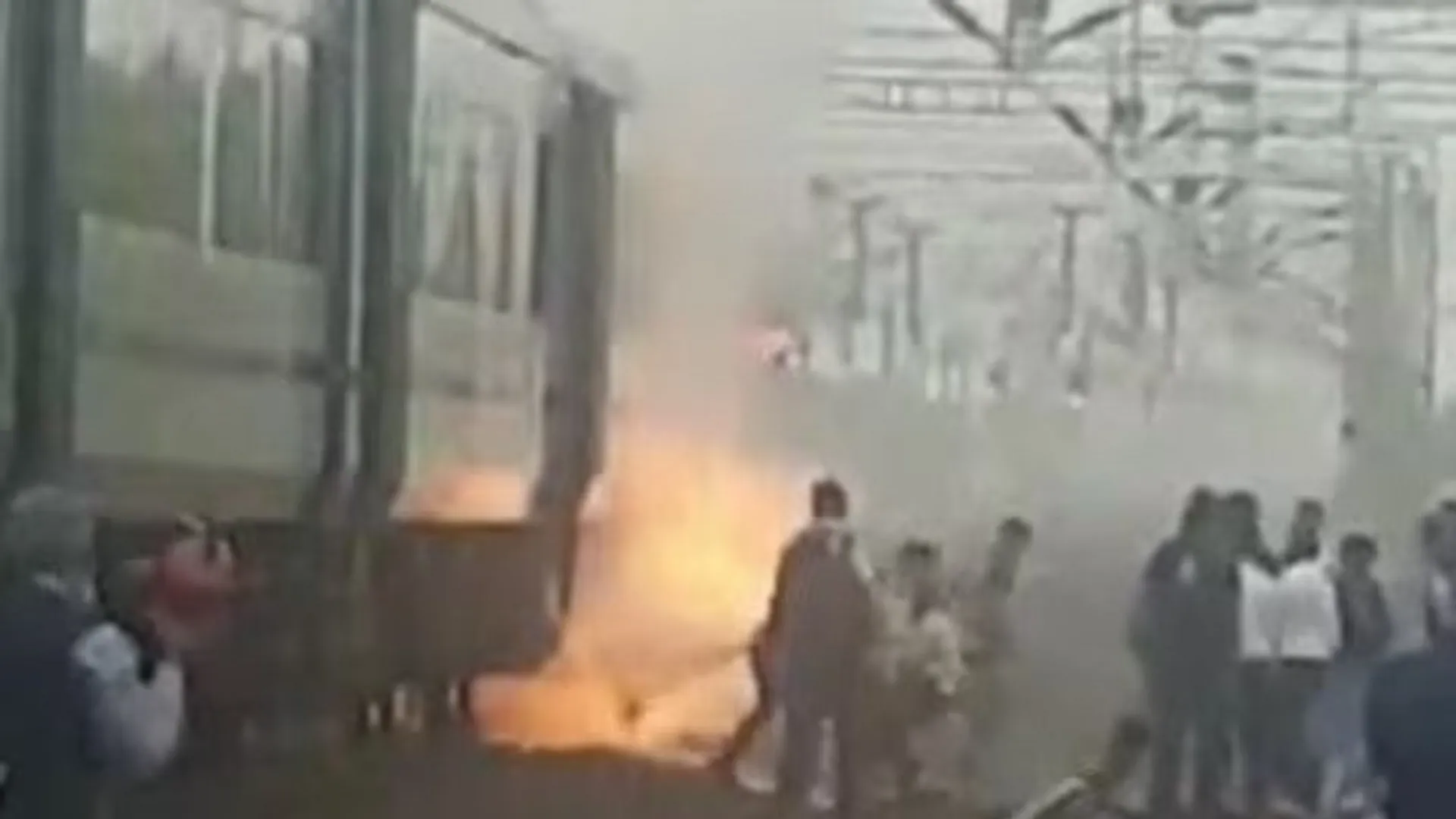 Video | Fire in Bhopal-Delhi Vande Bharat Express