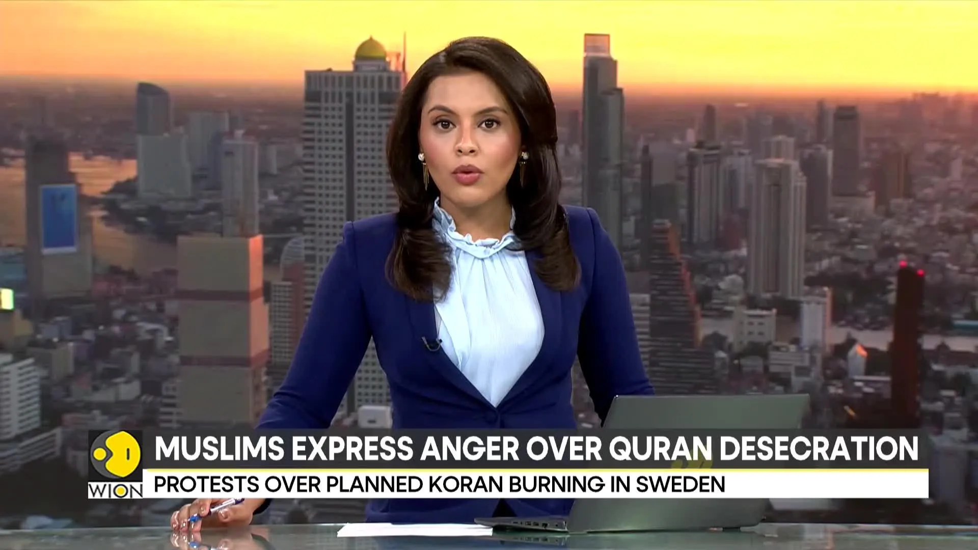 Thousands of Muslims took to the streets to express outrage over Quran desecration in Sweden
