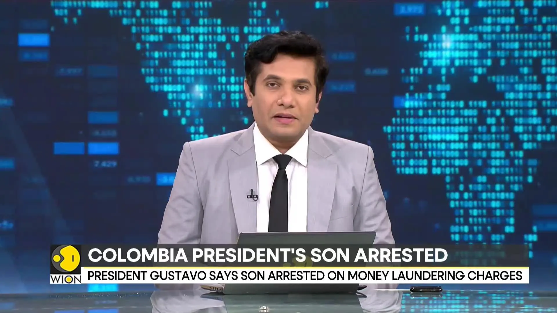Colombia President Gustavo says son arrested on money laundering charges