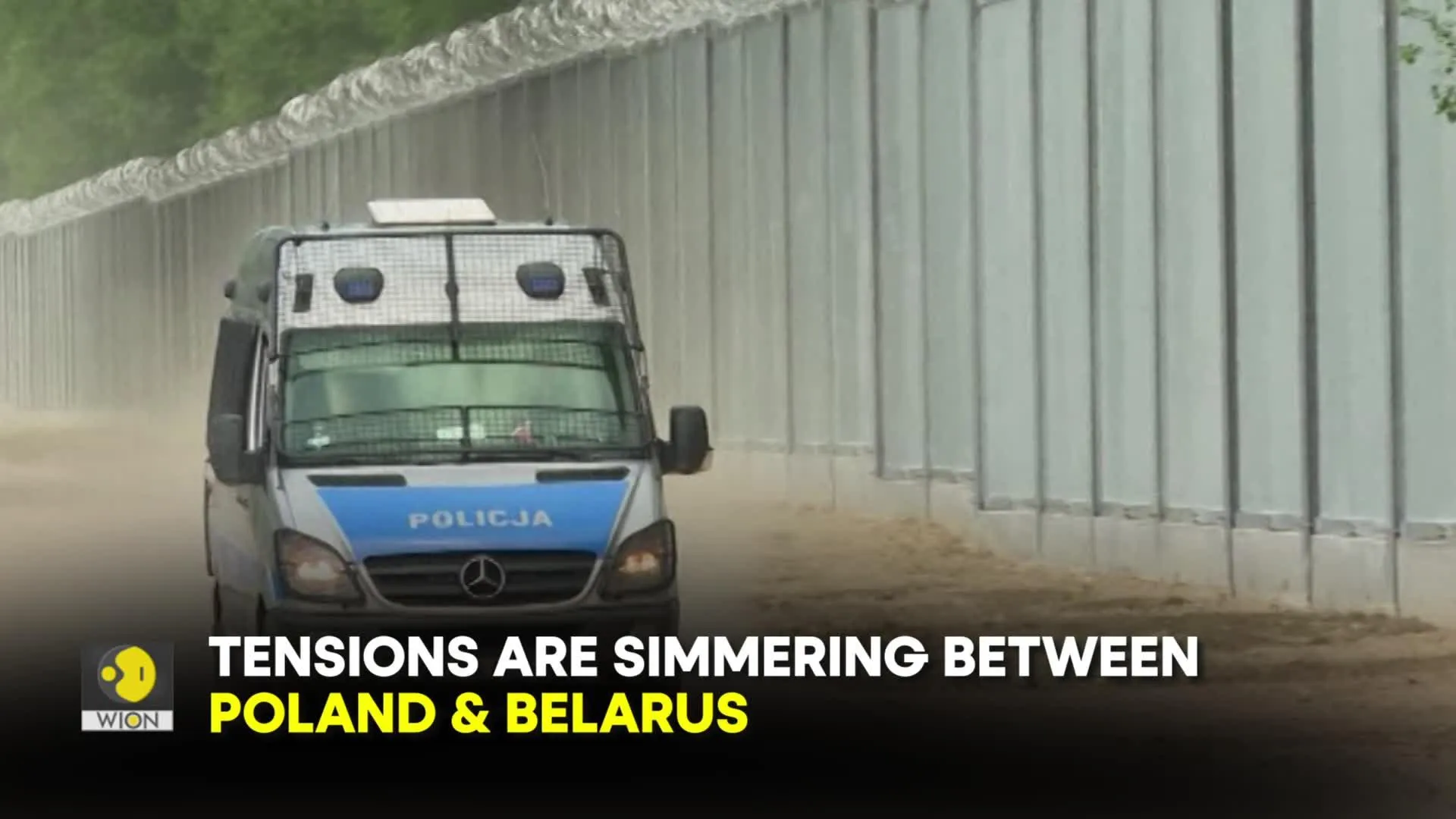 Why are tensions rising between Poland & Belarus?