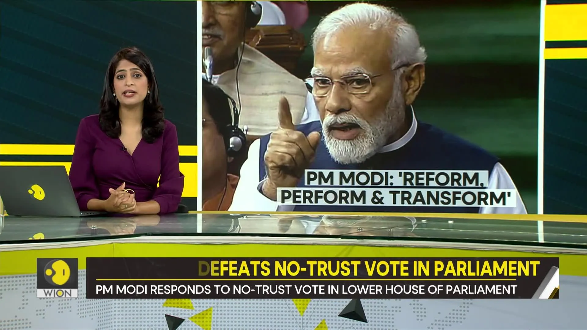 Gravitas: PM Modi's govt defeats no-trust vote in Parliament