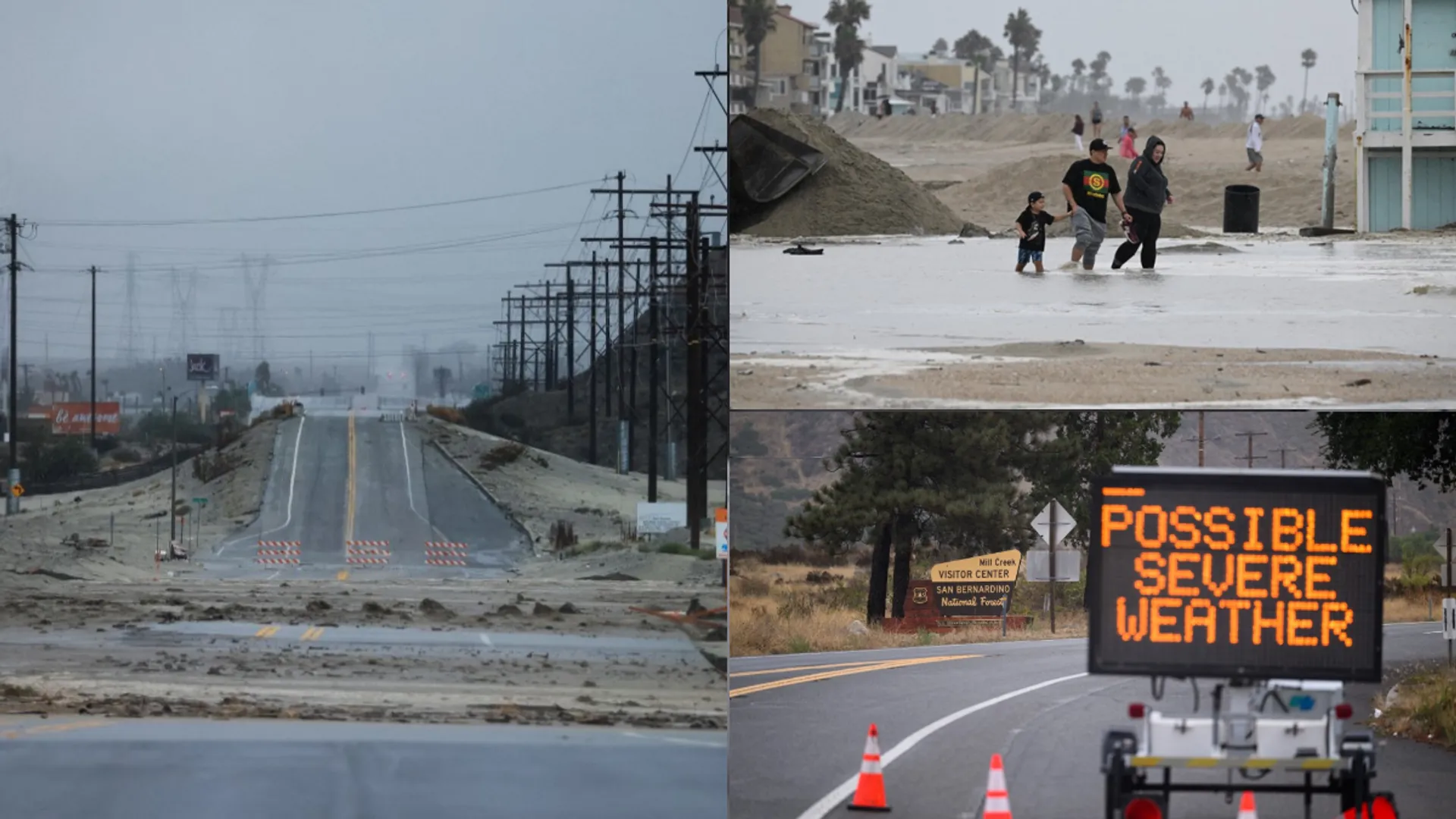 In pics | Tropical Storm Hilary pounds California after barreling through Mexico