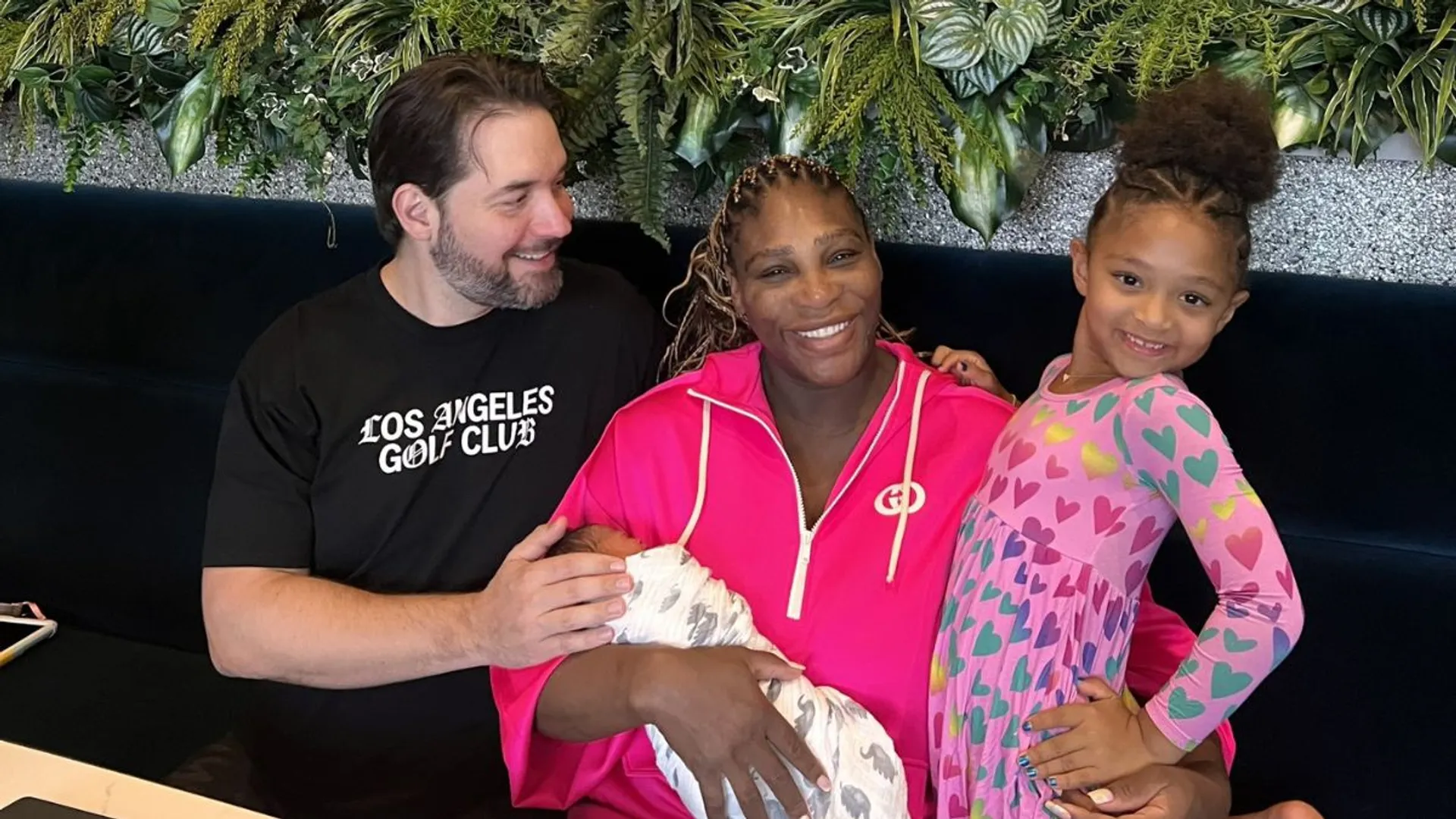 The 'GMOAT': Serena Williams gives birth to second child
