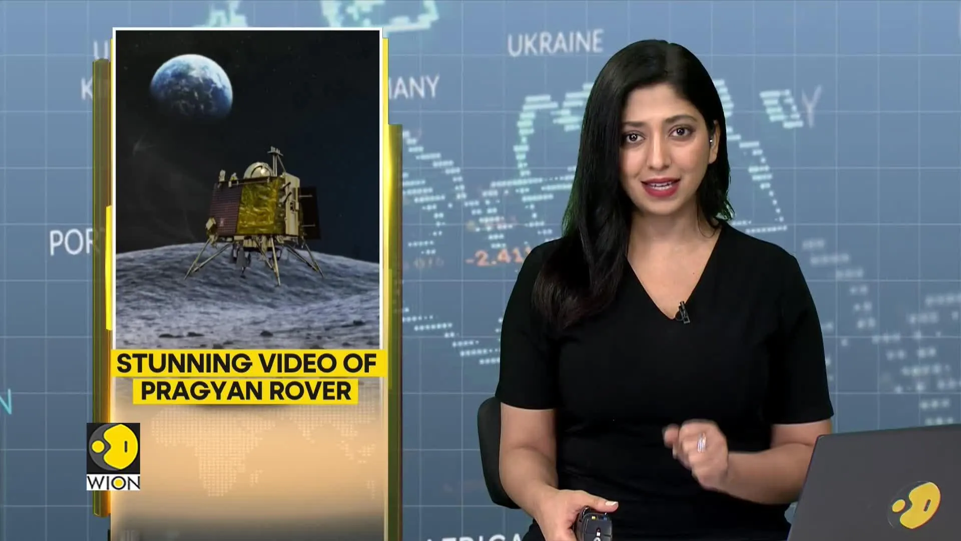 Chandrayaan-3: Rover's visuals released