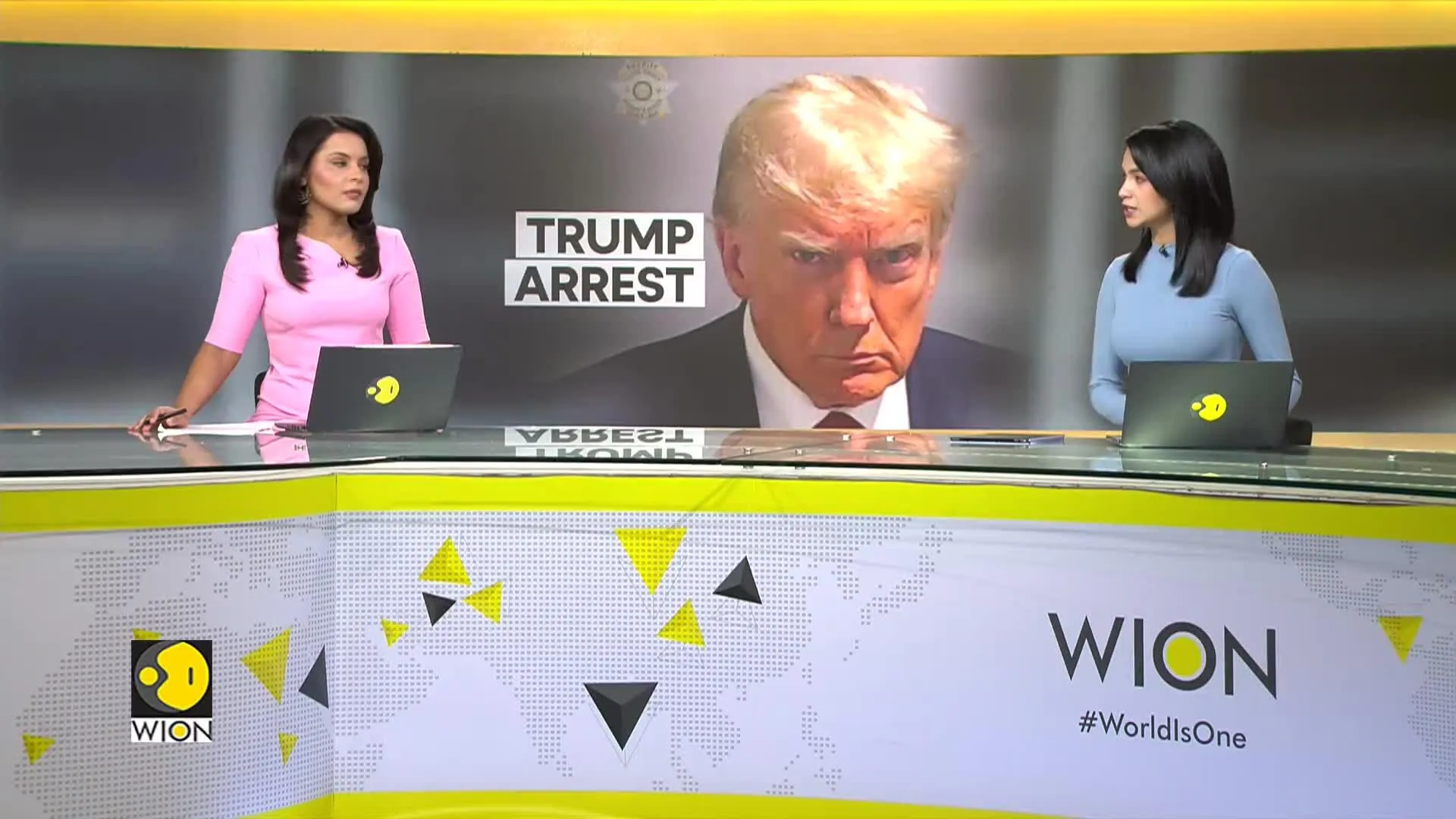 Donald Trump calls his arrest ' Travesty of Justice'