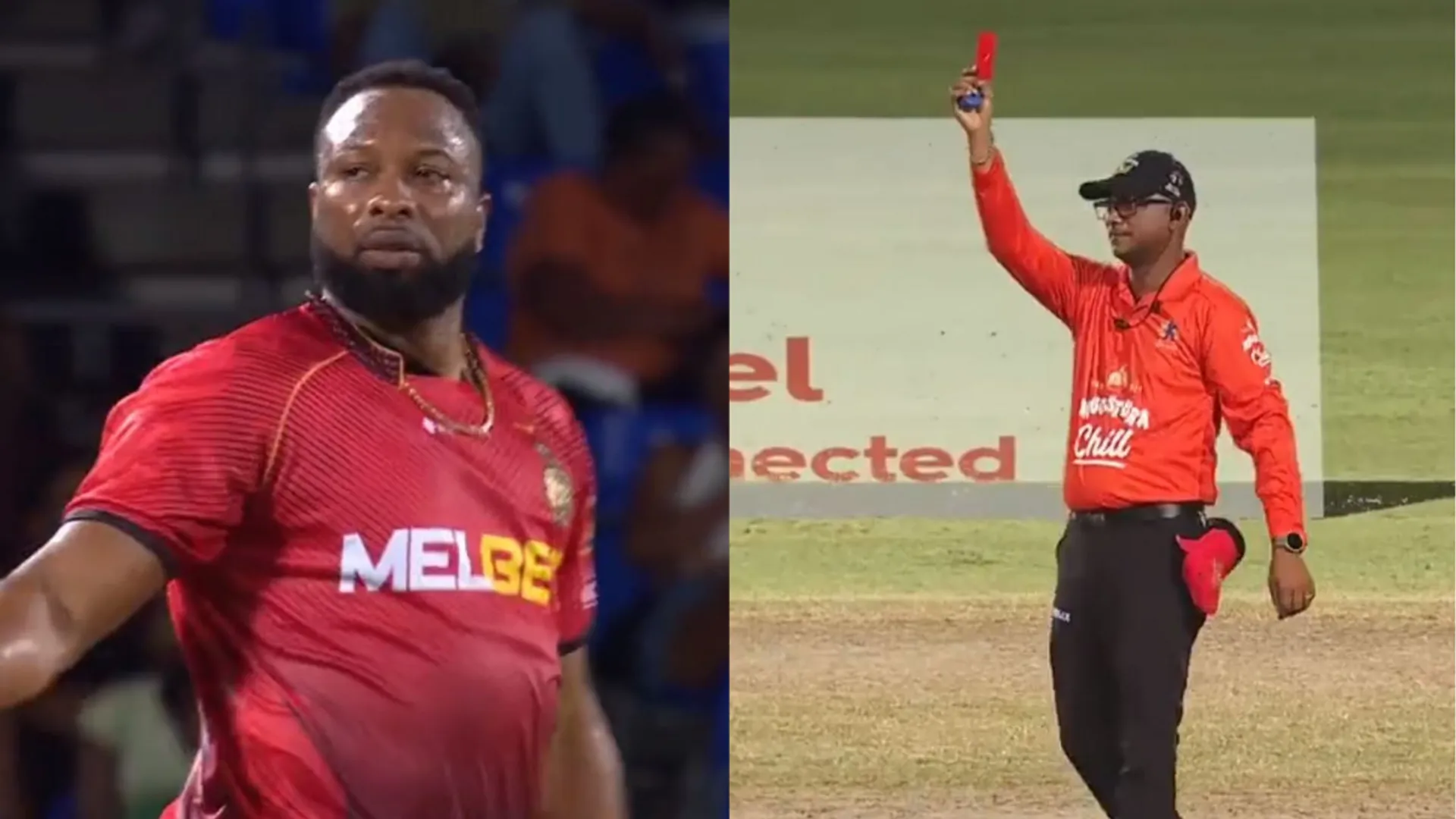 CPL: Kieron Pollard calls Red Card shown to Sunil Narine in Knight Riders vs Patriots 'absolutely ridiculous'