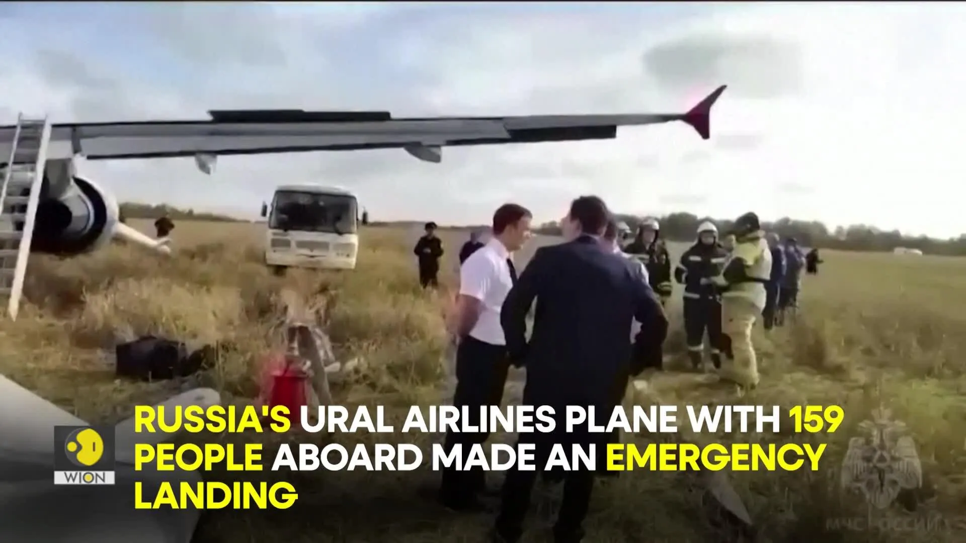 Russian plane with 159 aboard makes emergency landing in Siberia's Novosibirsk region