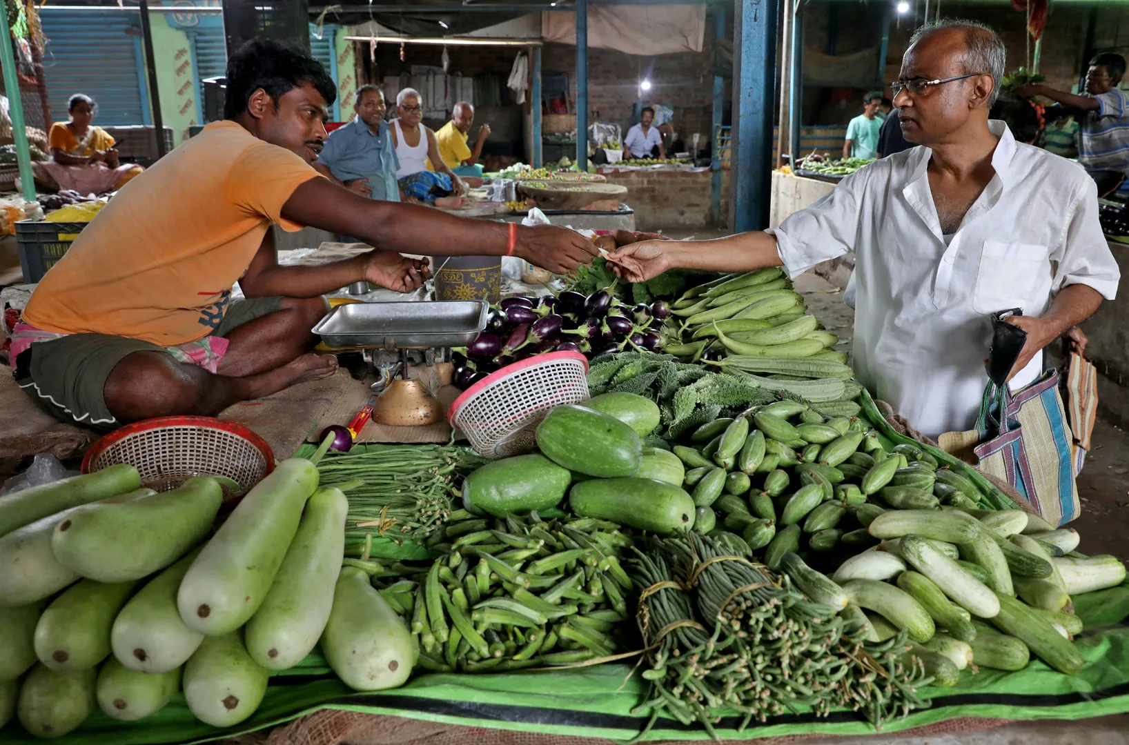 India’s retail inflation cools to 6.83 pc amid a decline in vegetable prices  