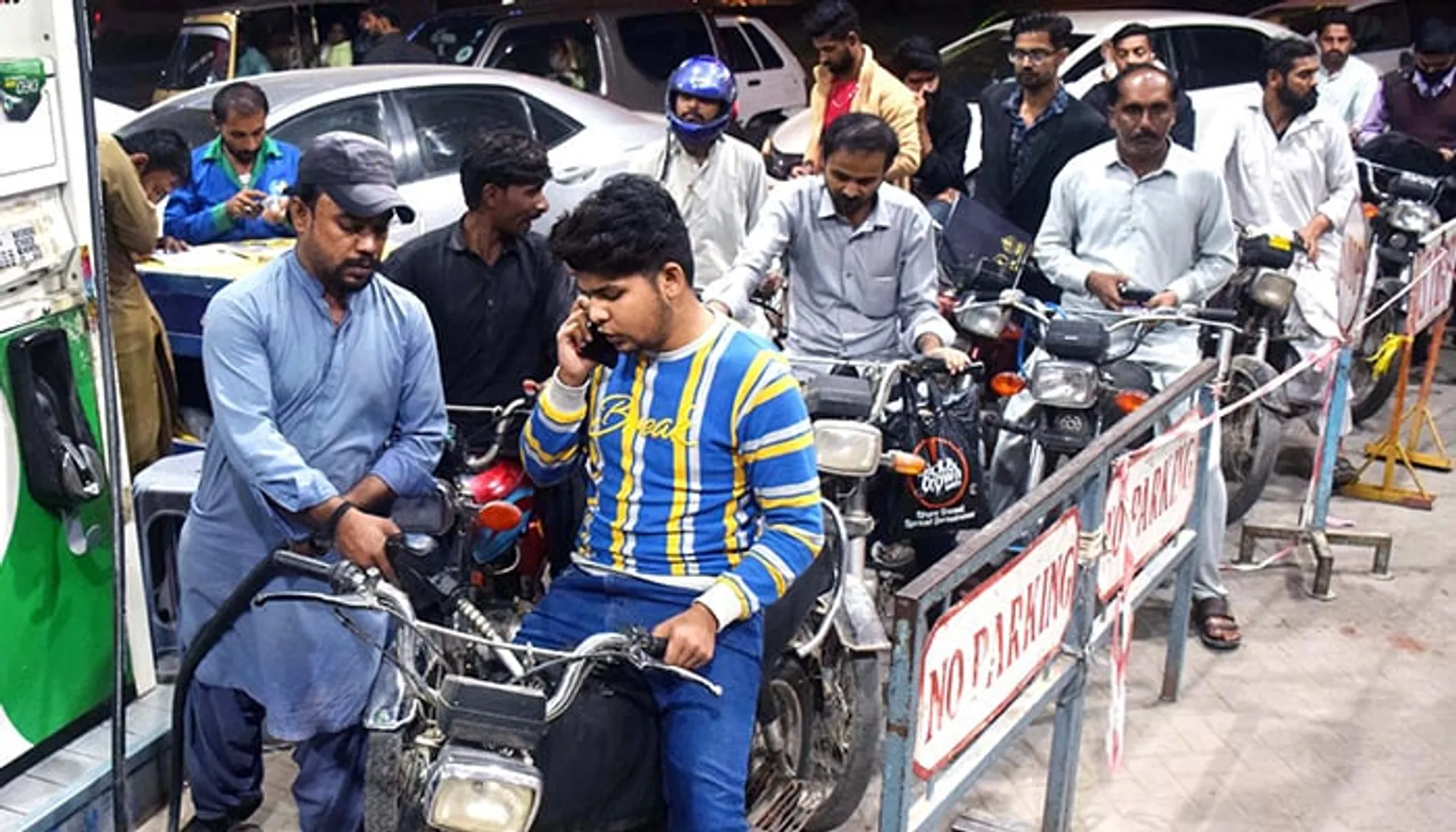 Cash-strapped Pakistan raises petrol prices to record high of over Rs 330 per litre