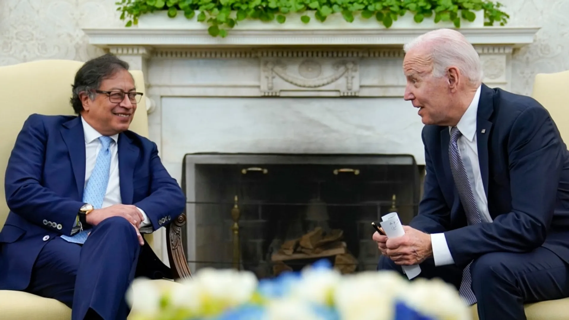 Colombian president accused of stealing Joe Biden’s applause at the UN