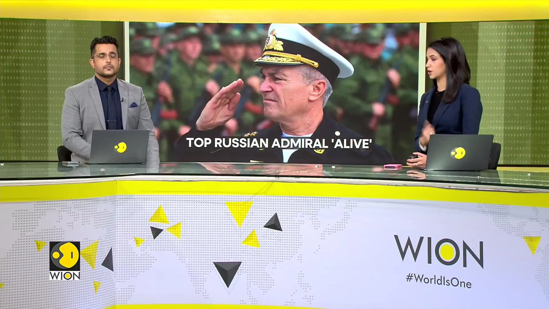 Russia Black Sea Commander Viktor Sokolov 'alive', appears in a video | WION | World DNA