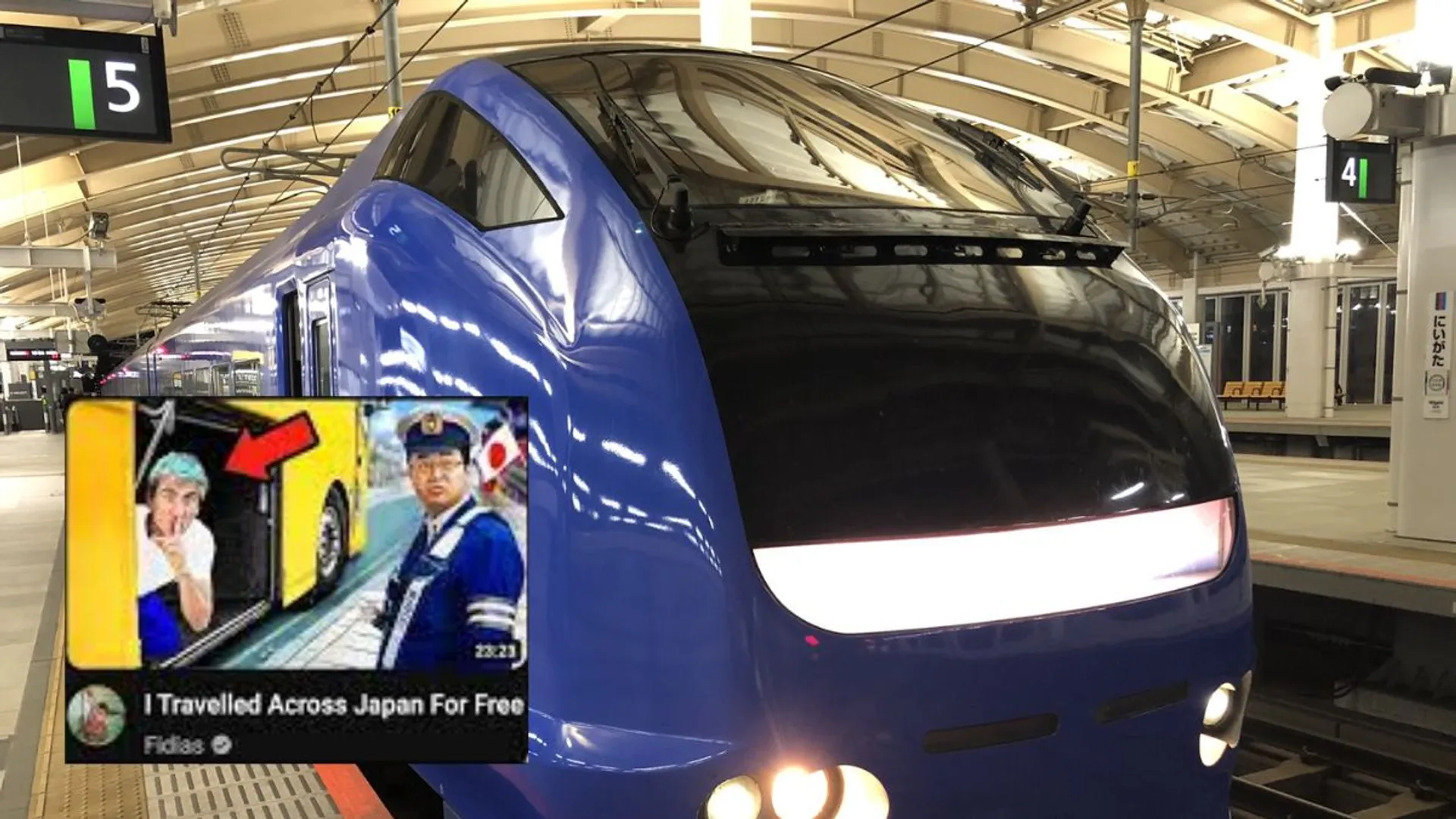 YouTuber Fidias apologises for free-riding on Japan trains after online outrage, probe