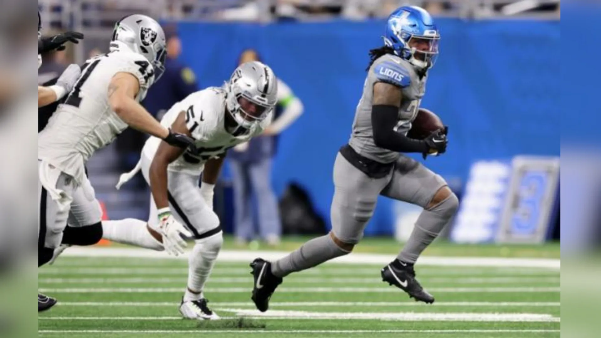 NFL: Detroit Lions return to form, humble Las Vegas Raiders 26-14