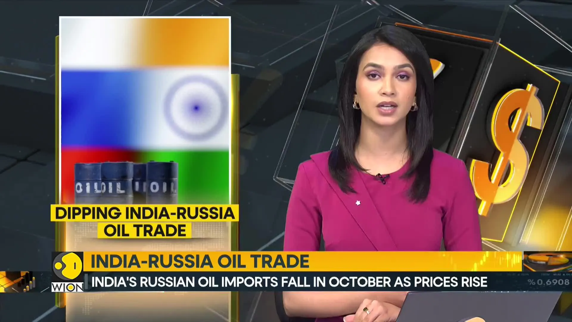 India's Russian oil imports fall in October as prices rise