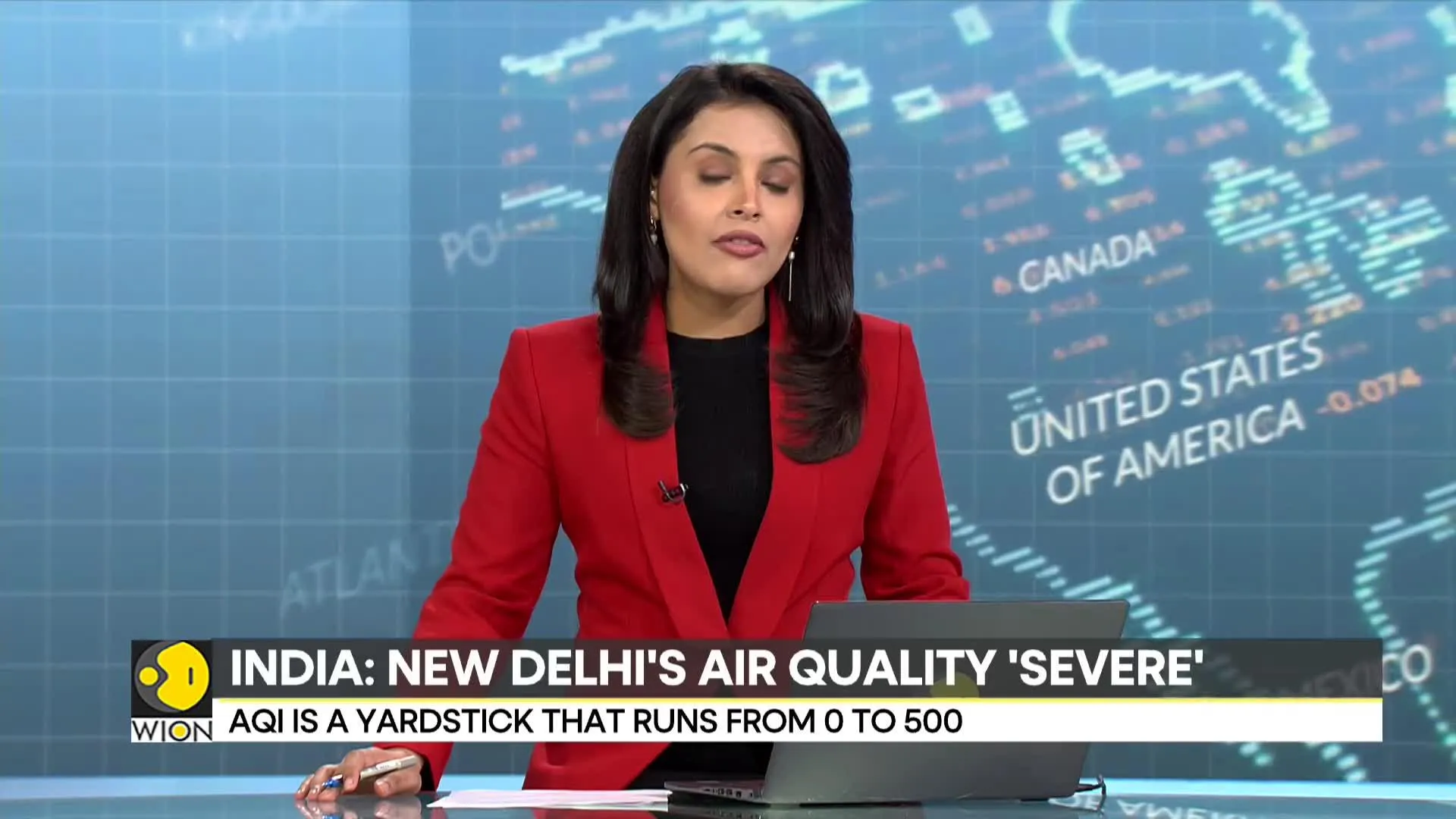 India: New Delhi's air quality 'severe'