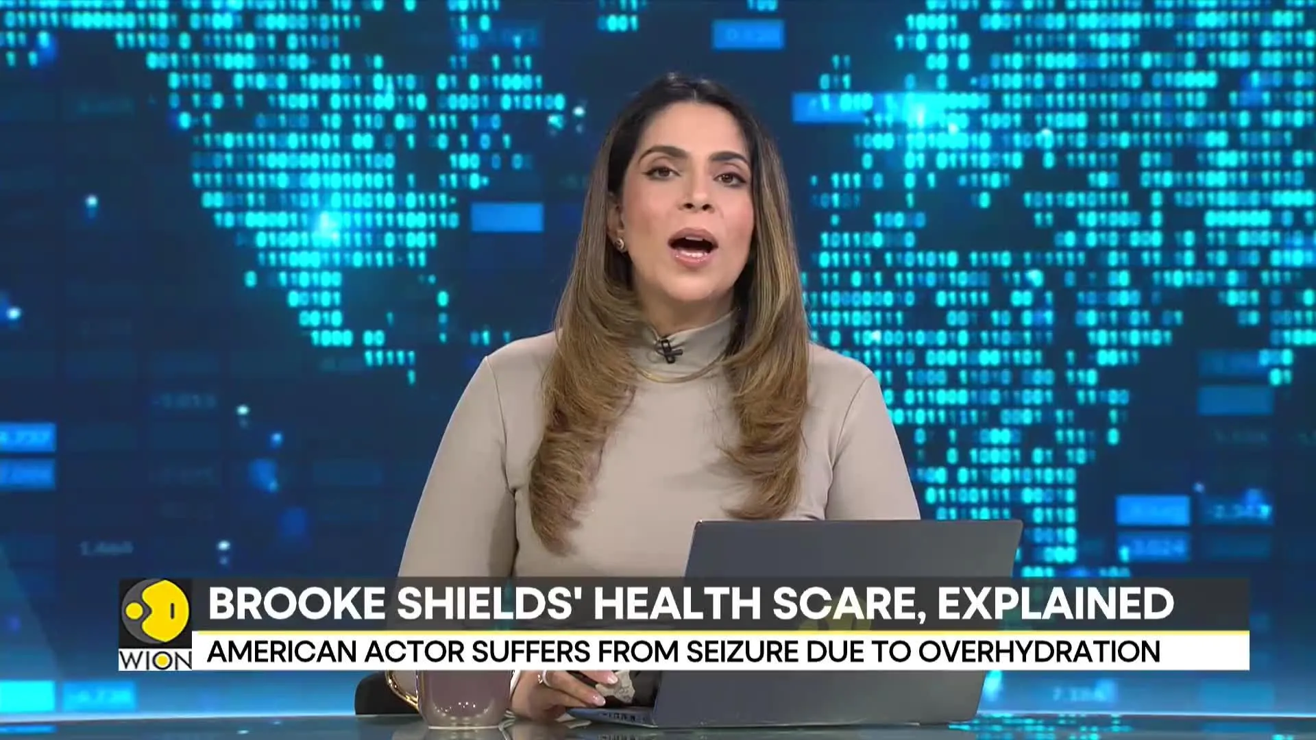 Brooke Shields: Drinking excess water led to seizure