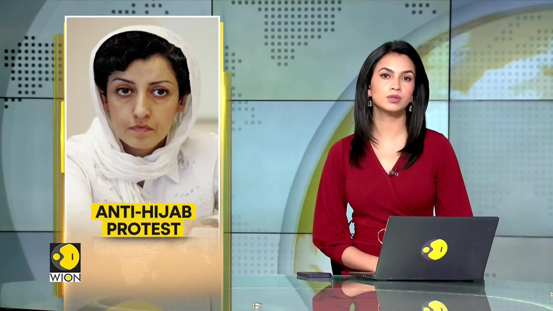 Anti-Hijab protest: Jailed Nobel laureate Narges Mohammadi begins hunger strike in jail | WION