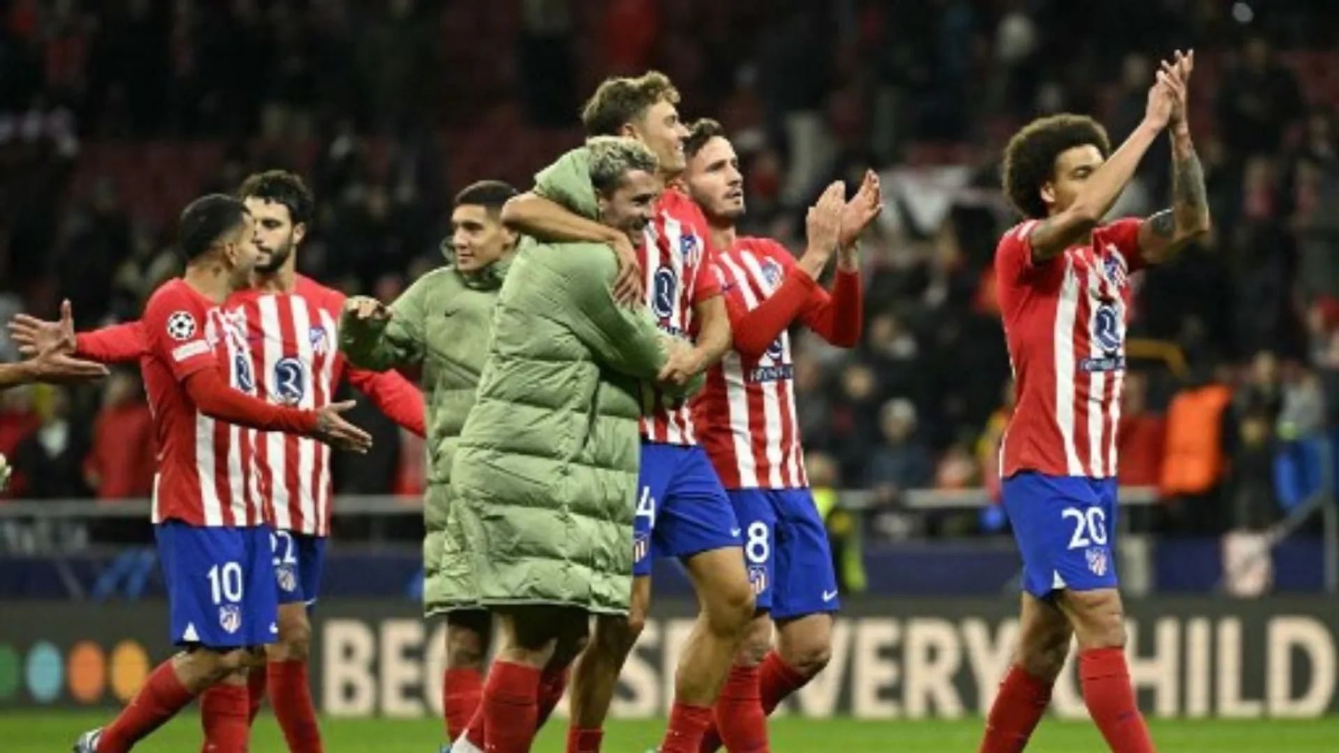 Atletico Madrid beat 10-man Celtic with Antoine, Alvaro scoring twice each to top Champions League Group