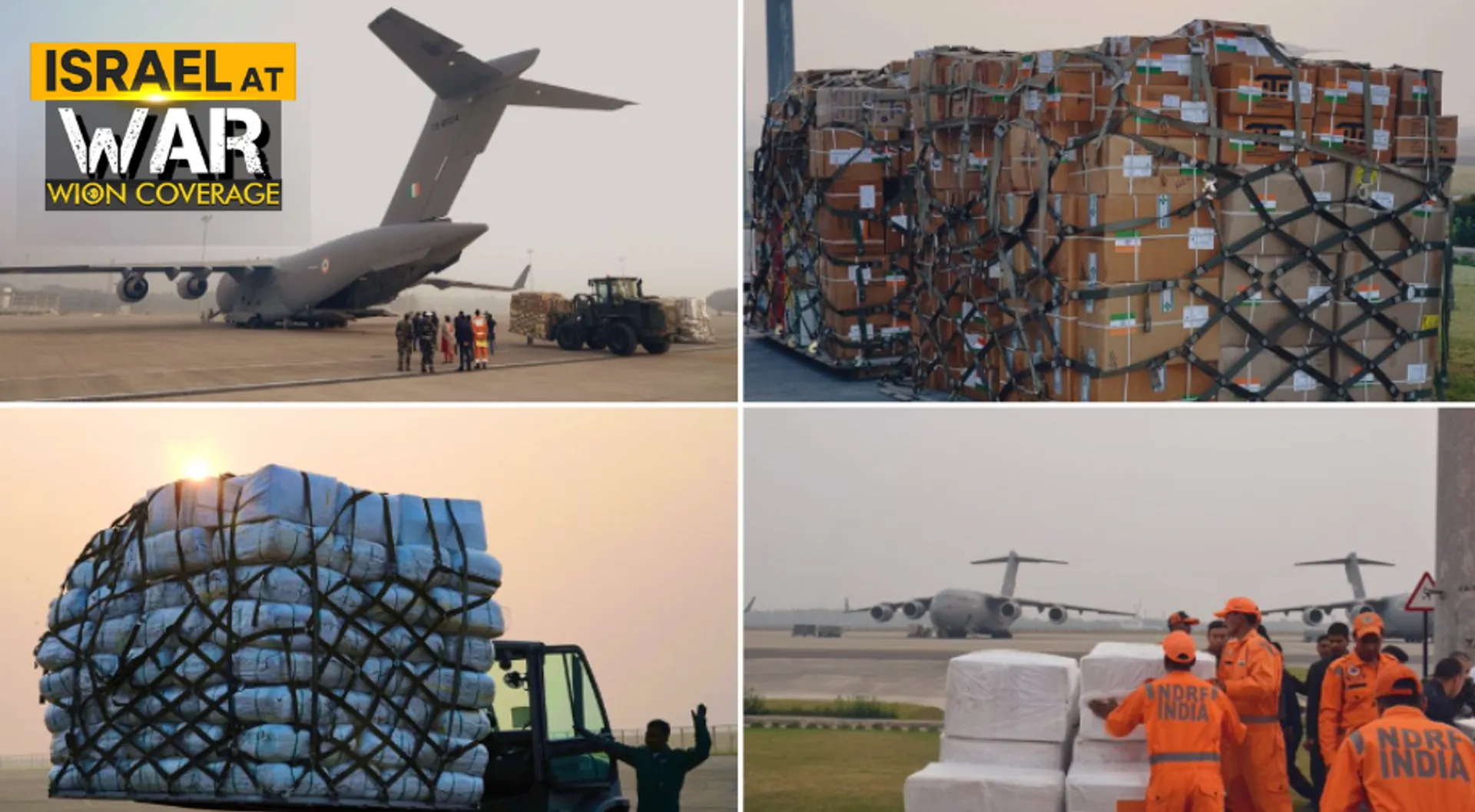 India sends 2nd batch of aid for Palestinians caught in crossfire amid Israel-Hamas war