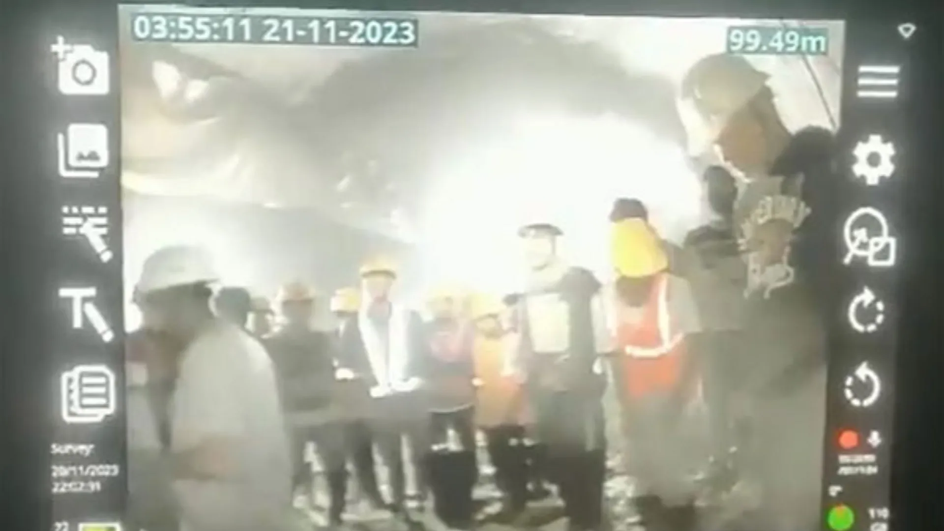 WATCH I Uttarakhand tunnel rescue: First visuals of trapped workers taken via endoscopic camera released