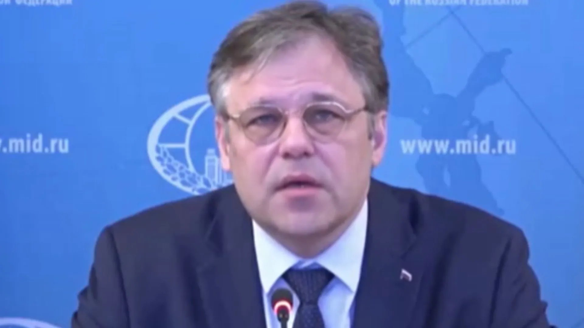 Russian diplomat rules out co-existence with 'current regime' in Ukraine