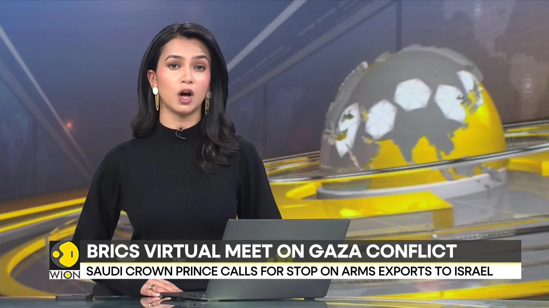 Saudi Crown Prince calls on all countries to stop arms exports to Israel