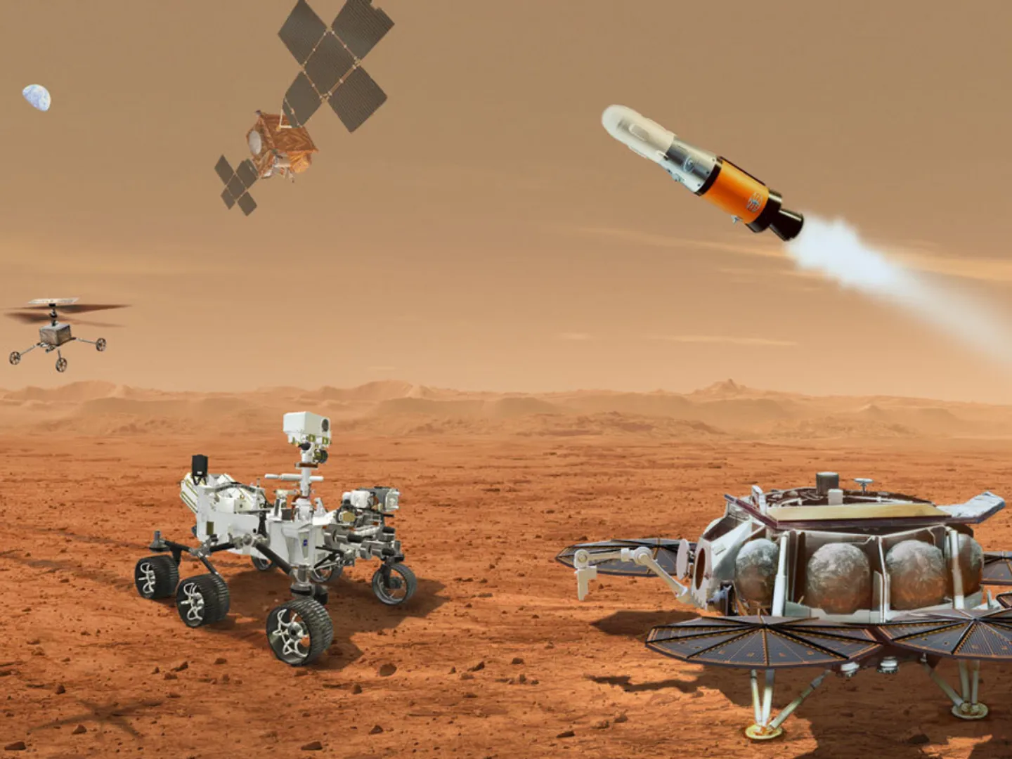 California lawmakers urge NASA to reverse funding cuts to its Mars Sample Return mission