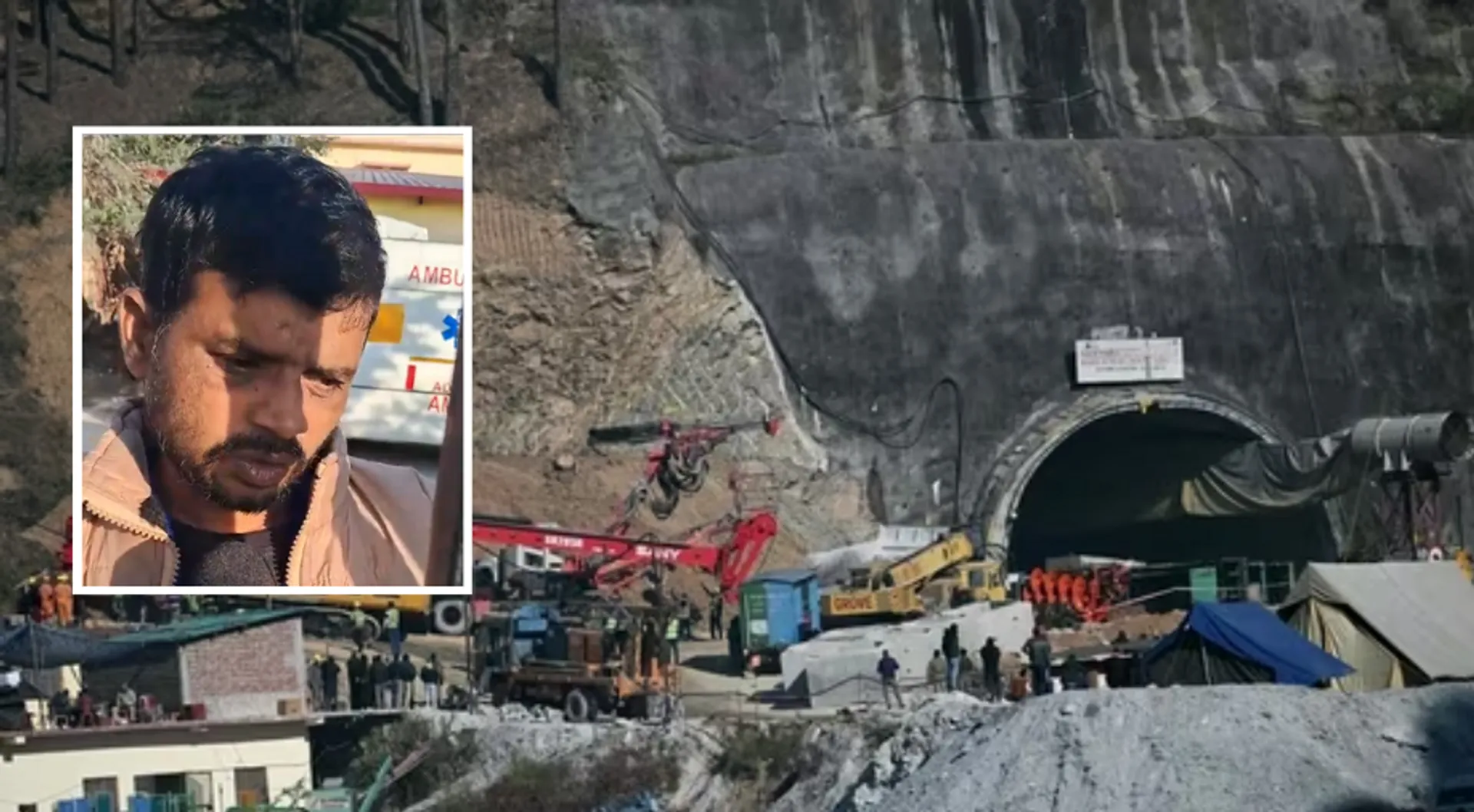 Video: Rescued Uttarakhand tunnel worker describes 17-day ordeal in first reaction