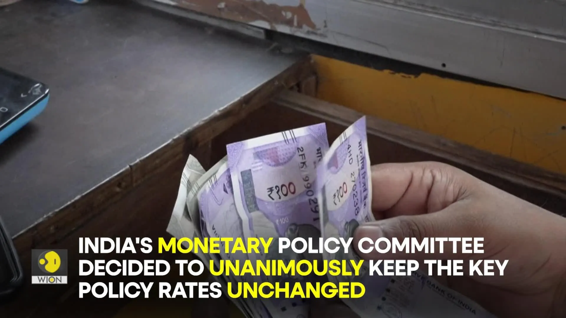 India keeps key rate unchanged despite the risk of inflation and rapid growth