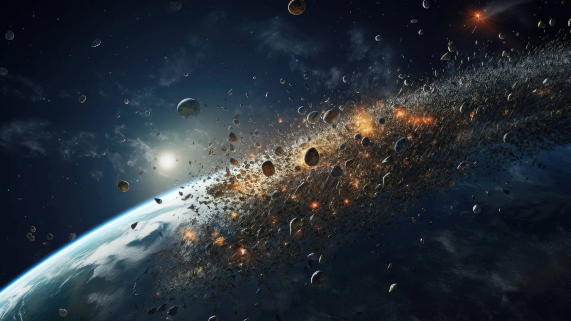 Space trash threatens Earth's magnetic field