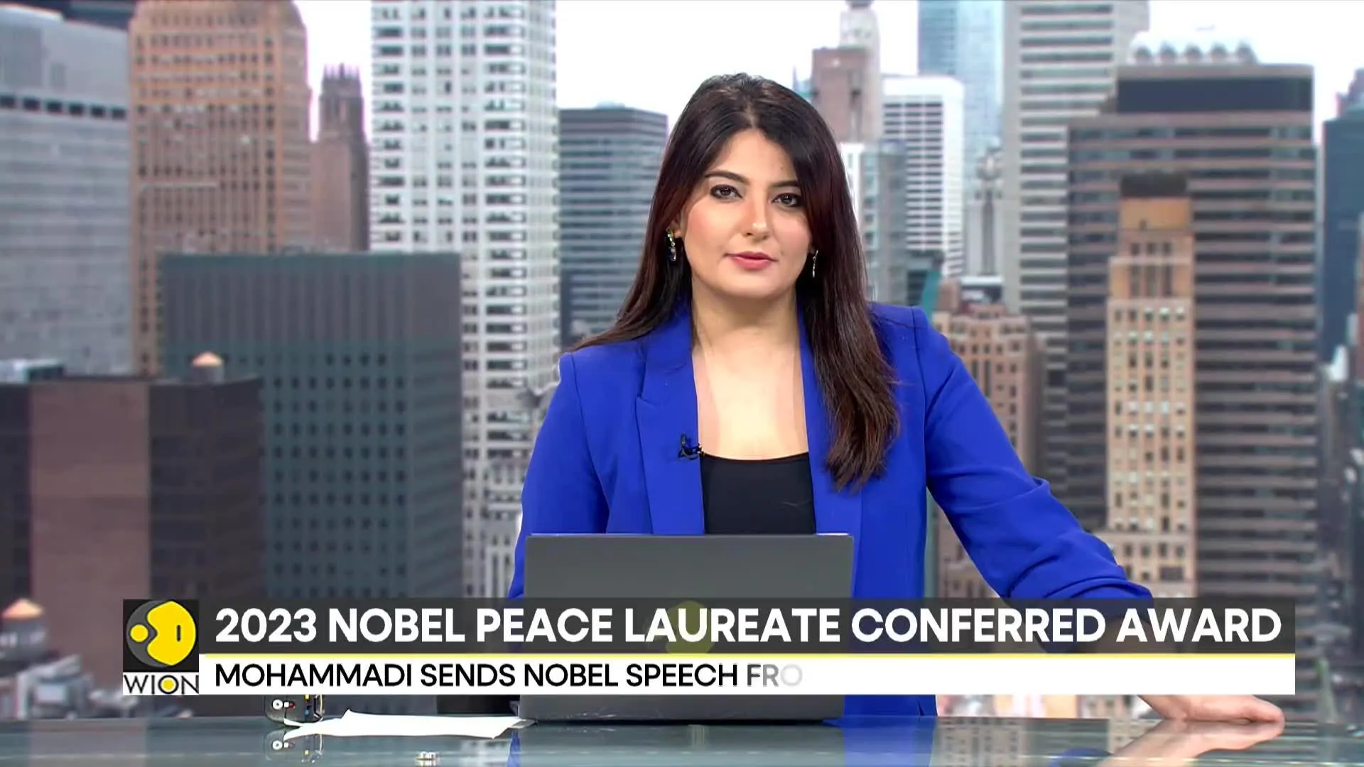 2023 Nobel Prize winner Narges Mohammadi's children recieve award as she is in prison | WION