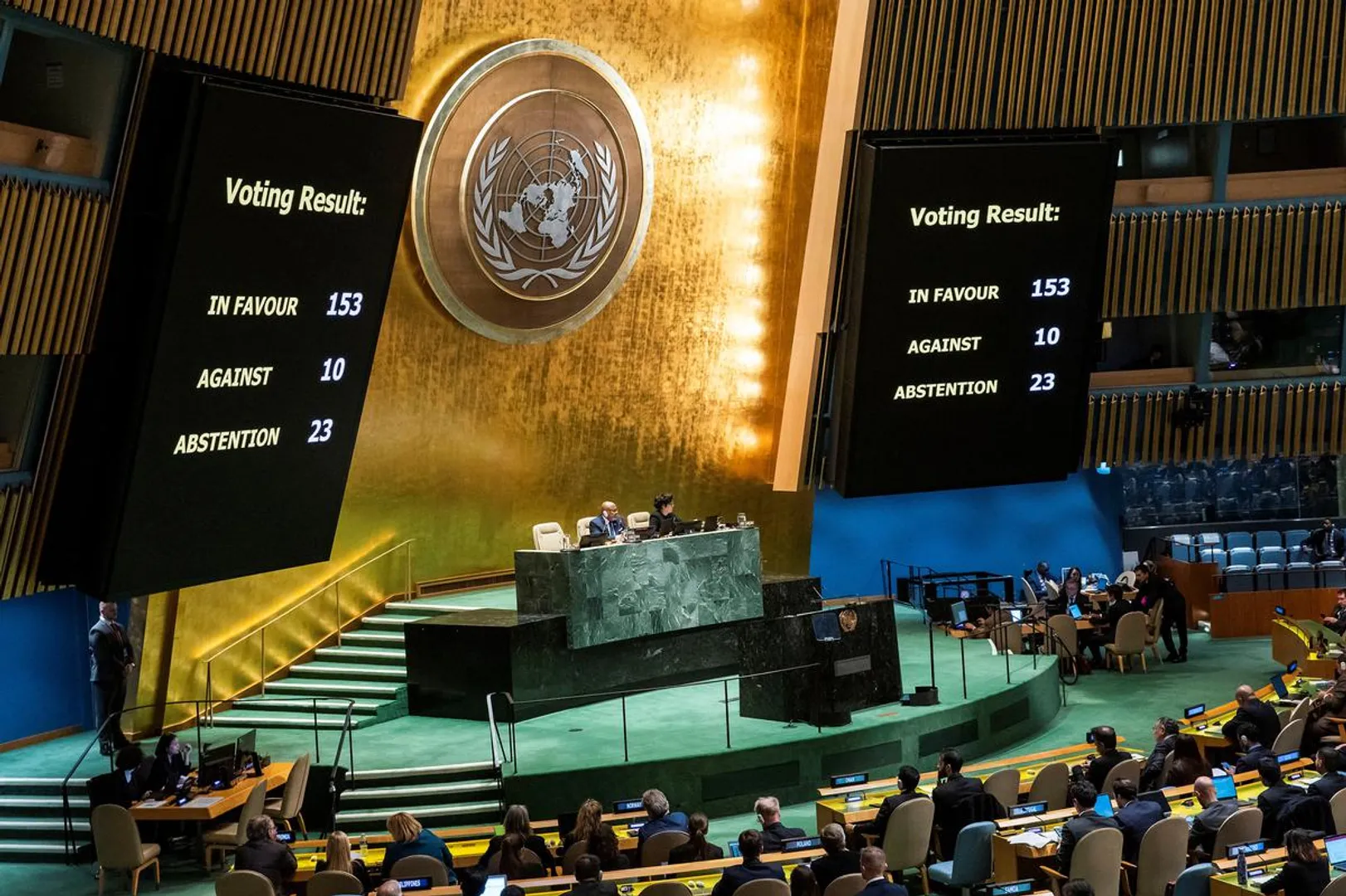 Israel-Gaza war: Even allies ditch US as 153 nations including India vote in favour of ceasefire